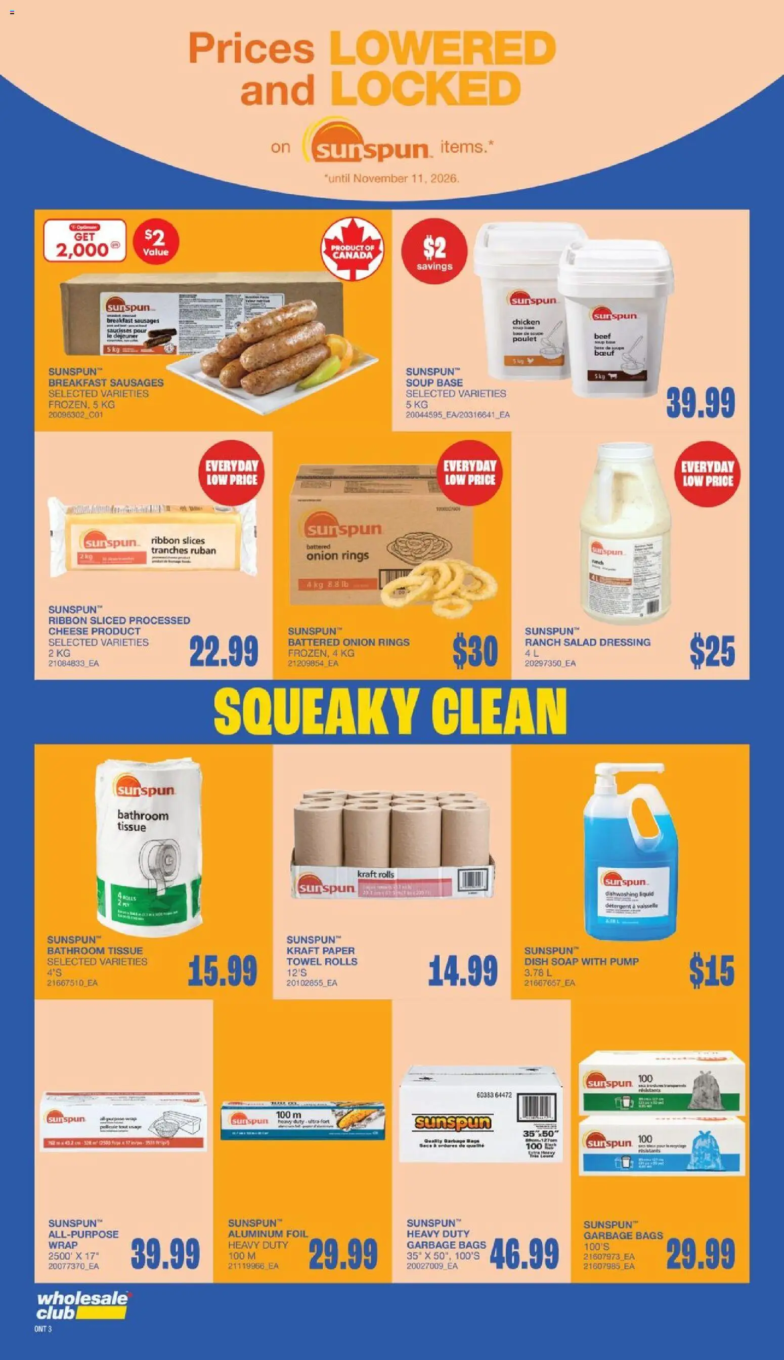 Wholesale Club weekly flyer / circulaire Flyer in Canada