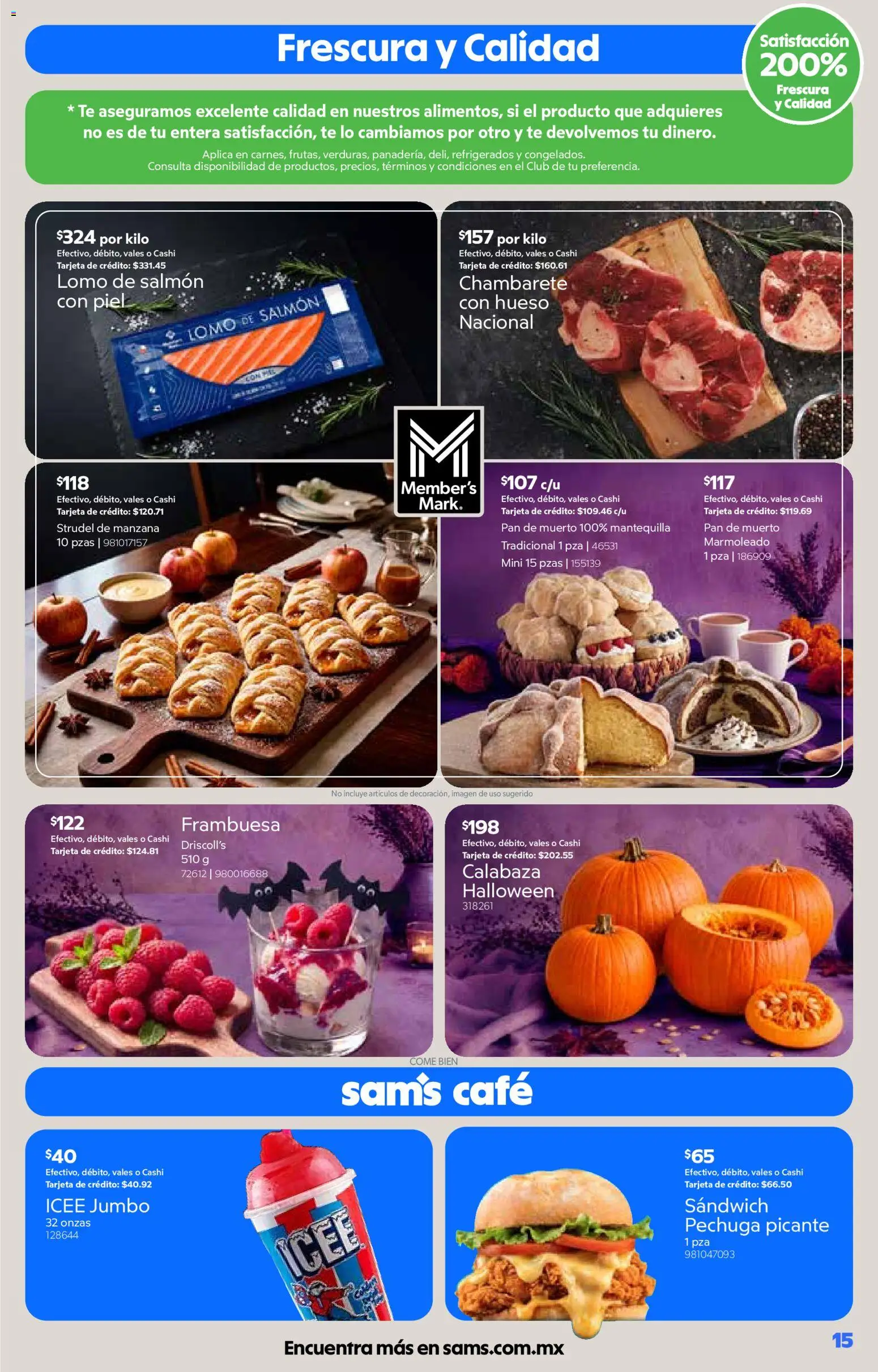 Sam`s Club catálogo Folleto in México