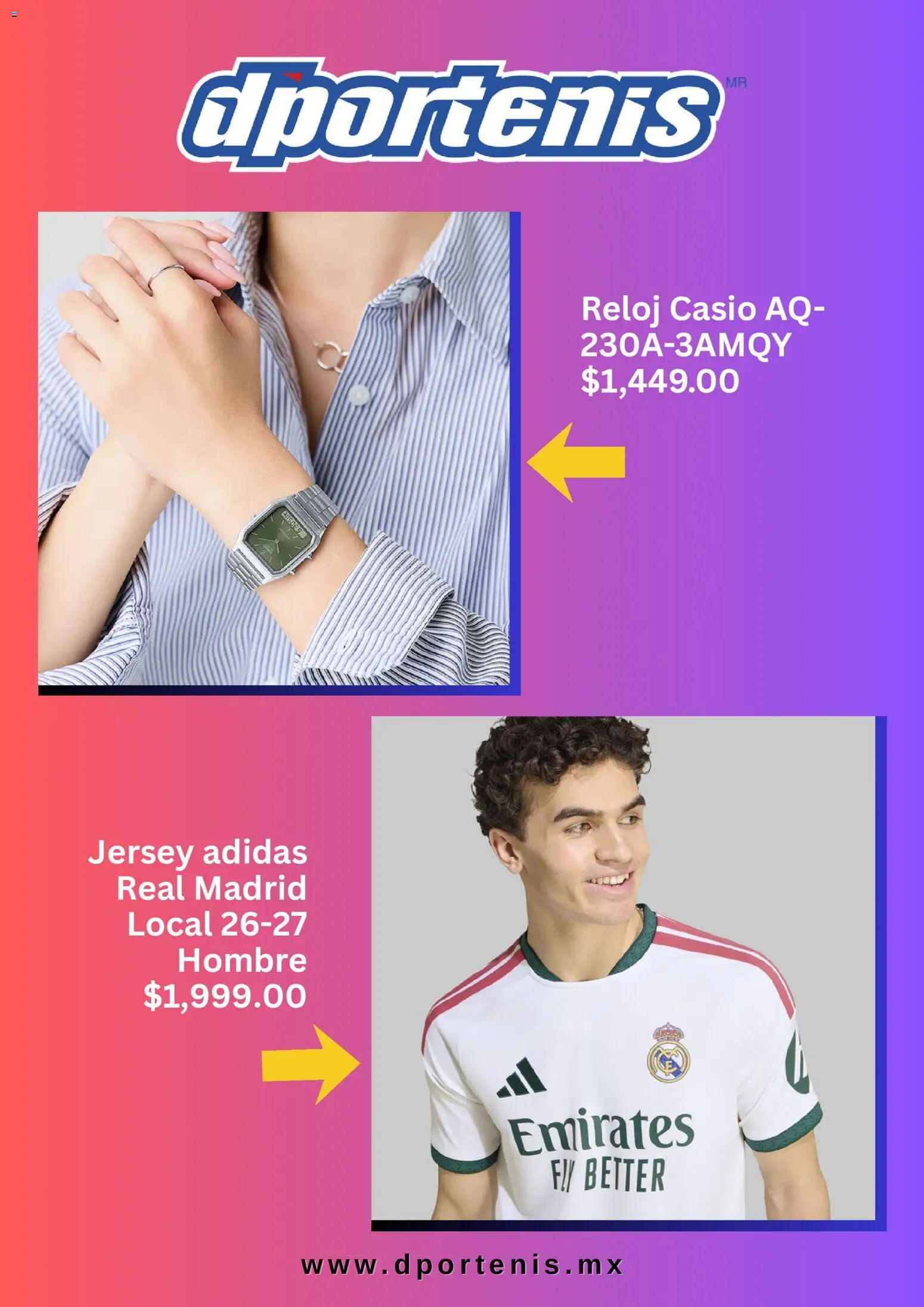 ¡El último » catálogo de Dportenis para Julio « está aquí! Descubre las SUPER OFERTAS. | México