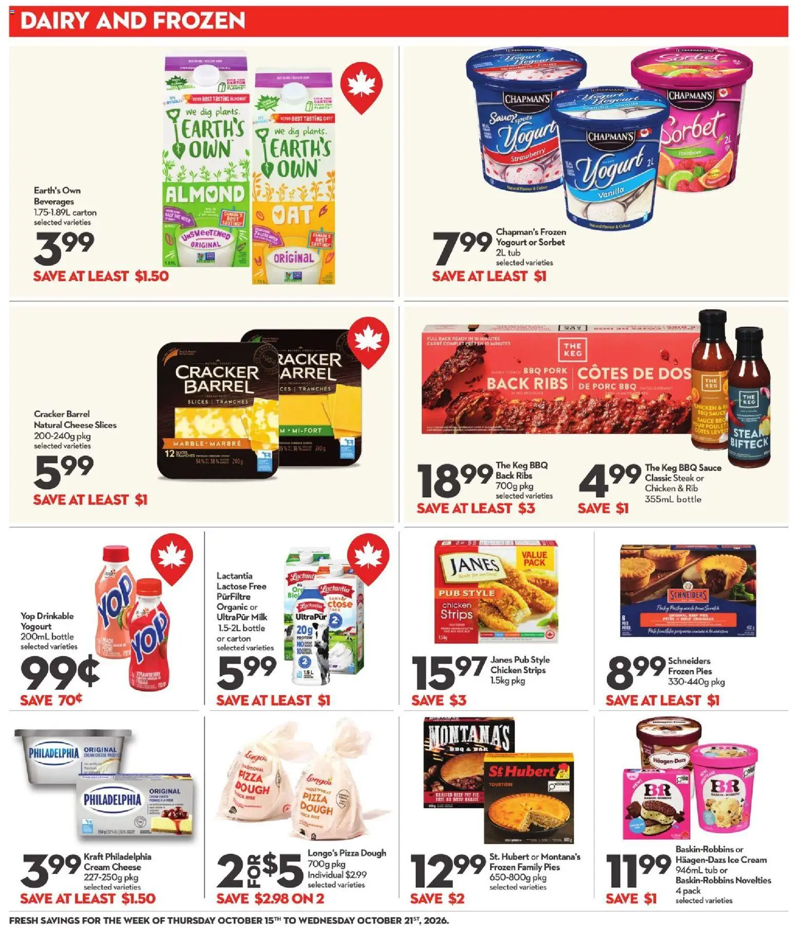 Longo`s weekly flyer / circulaire Flyer in Canada