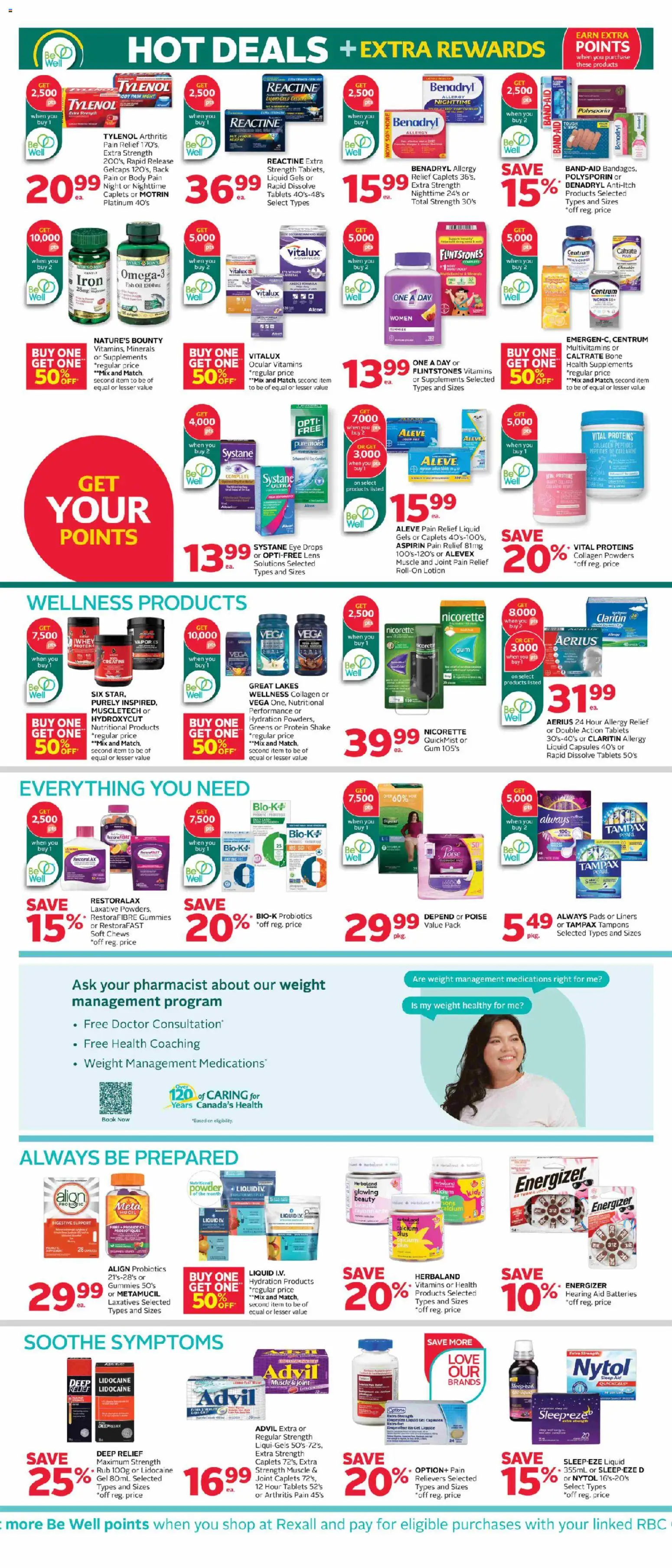 Rexall Flyer from Jul 3, 2026 - Unlock Huge Savings | Canada
