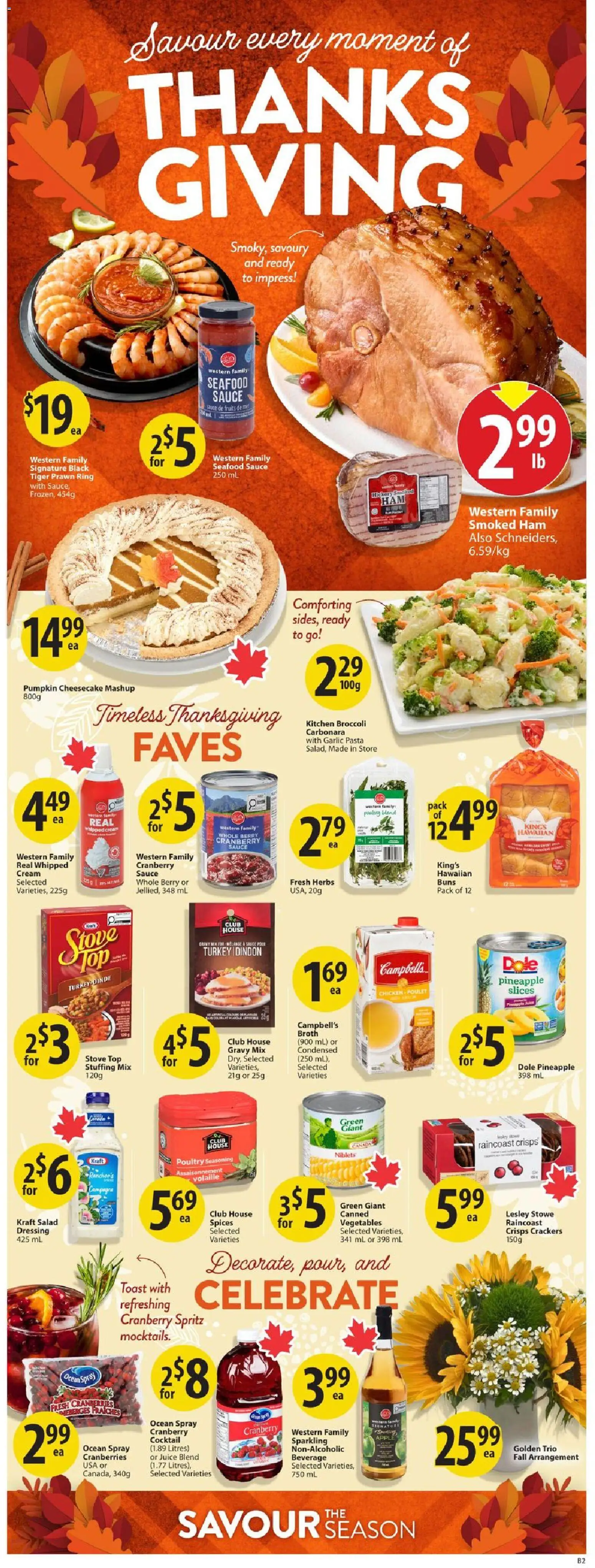 Save on foods weekly flyer / circulaire Flyer in Canada