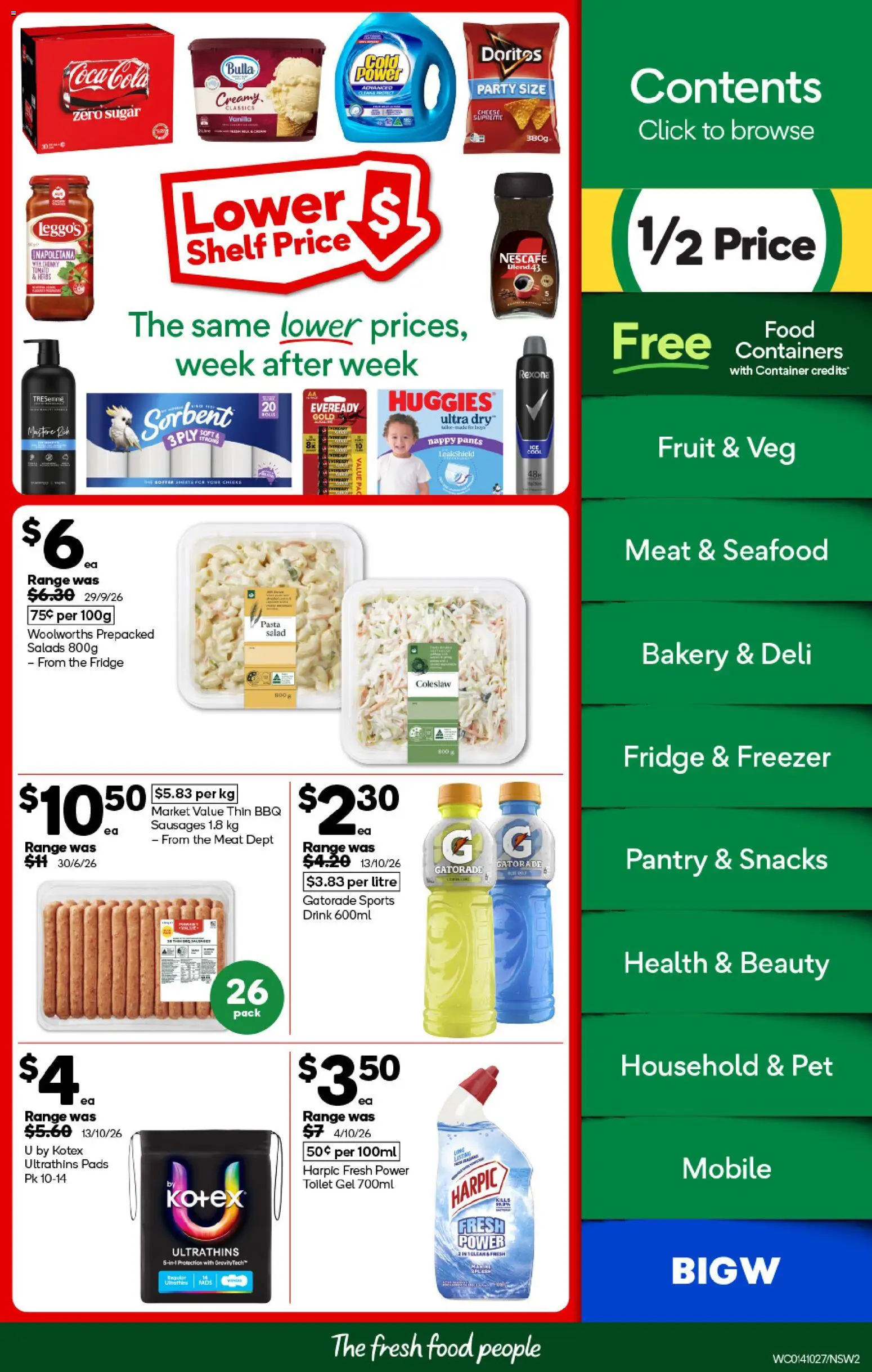 Woolworths catalogue Catalogue in Australia