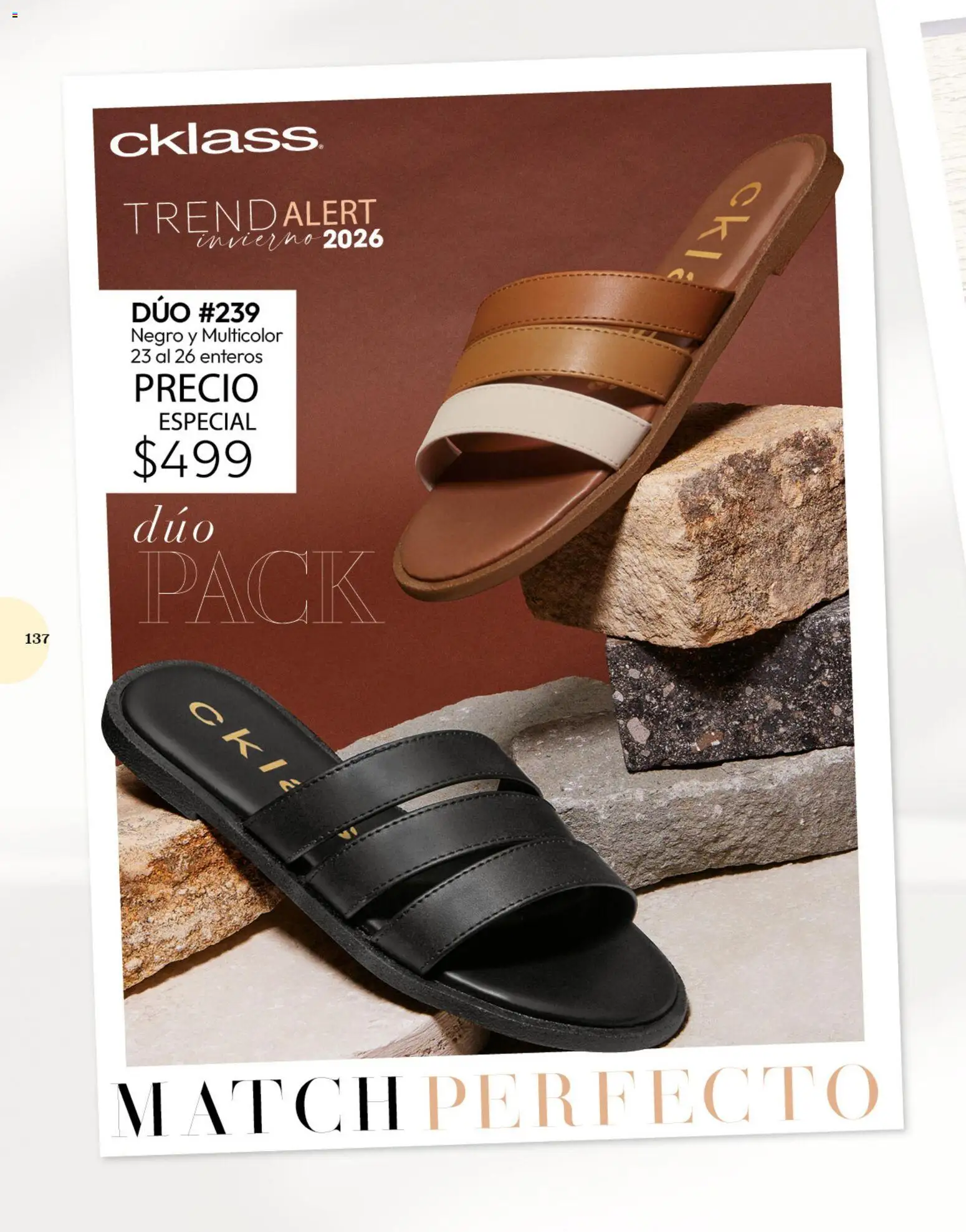 Cklass catálogo Invierno Folleto in México