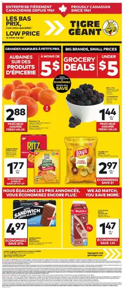Giant-tiger Giant Tiger weekly flyer / circulaire