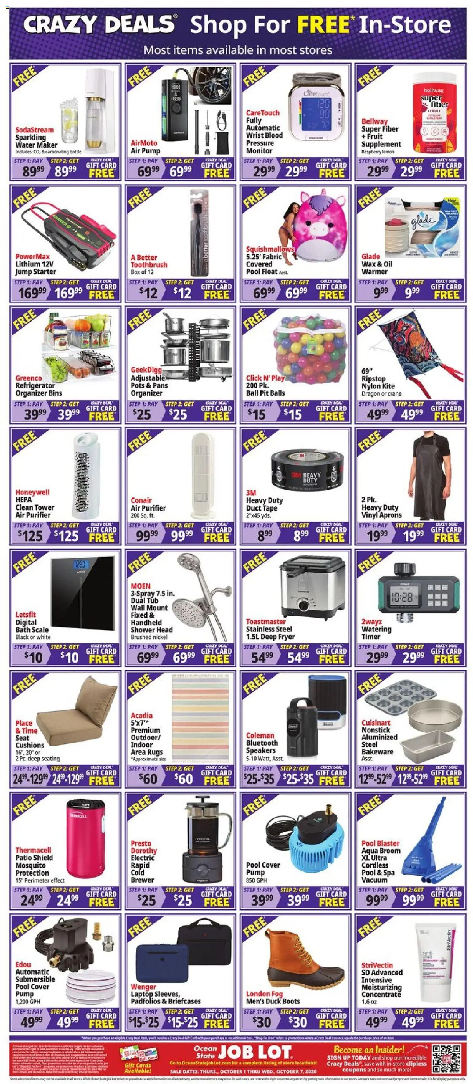 Ocean State Job Lot Weekly Ad Weekly Ad in United States