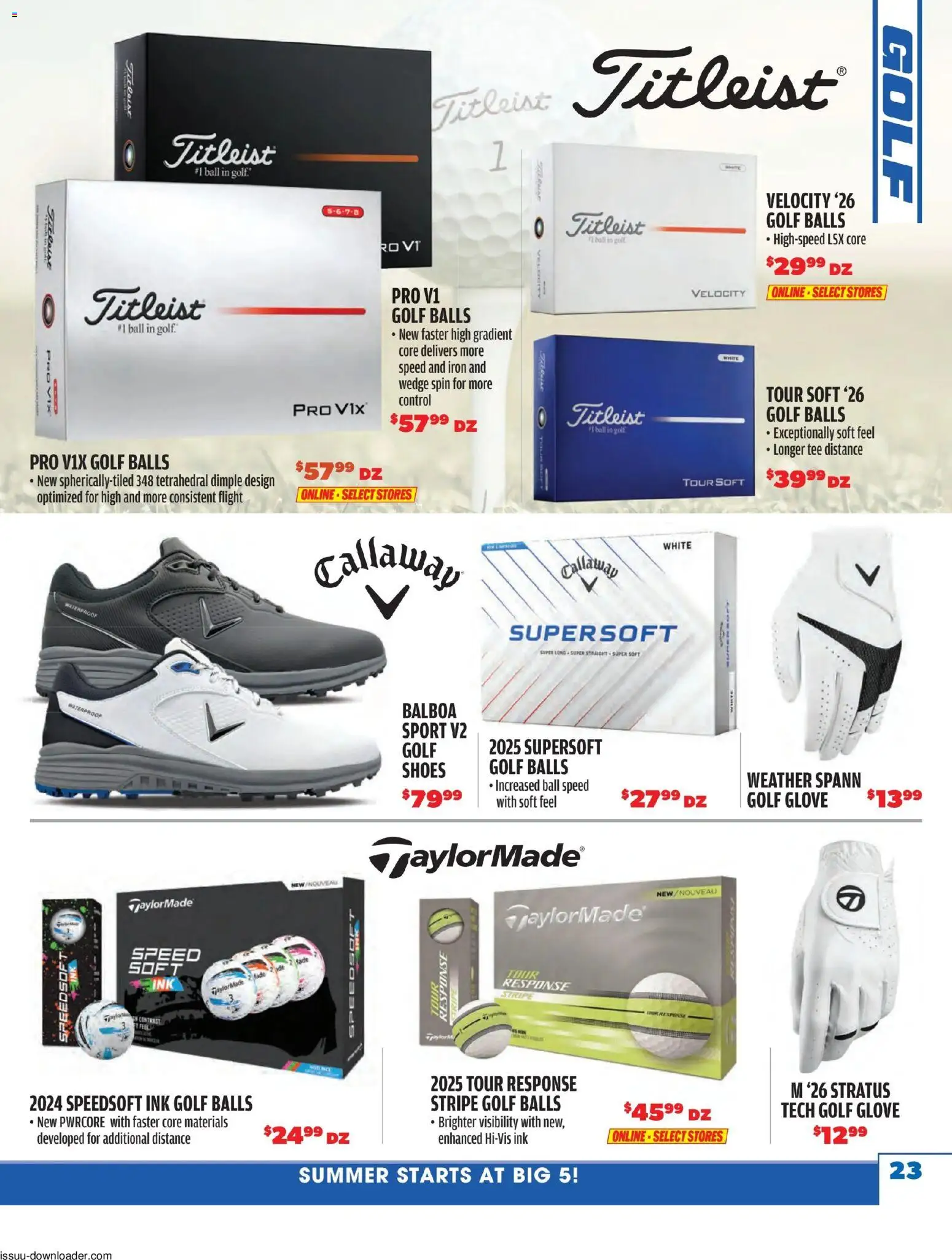 The new Big 5 Sporting Goods flyer is now online. See all July offers on your mobile and save! | United States