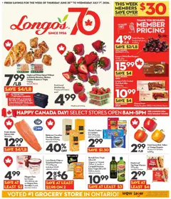 Longos Longo`s weekly flyer / circulaire