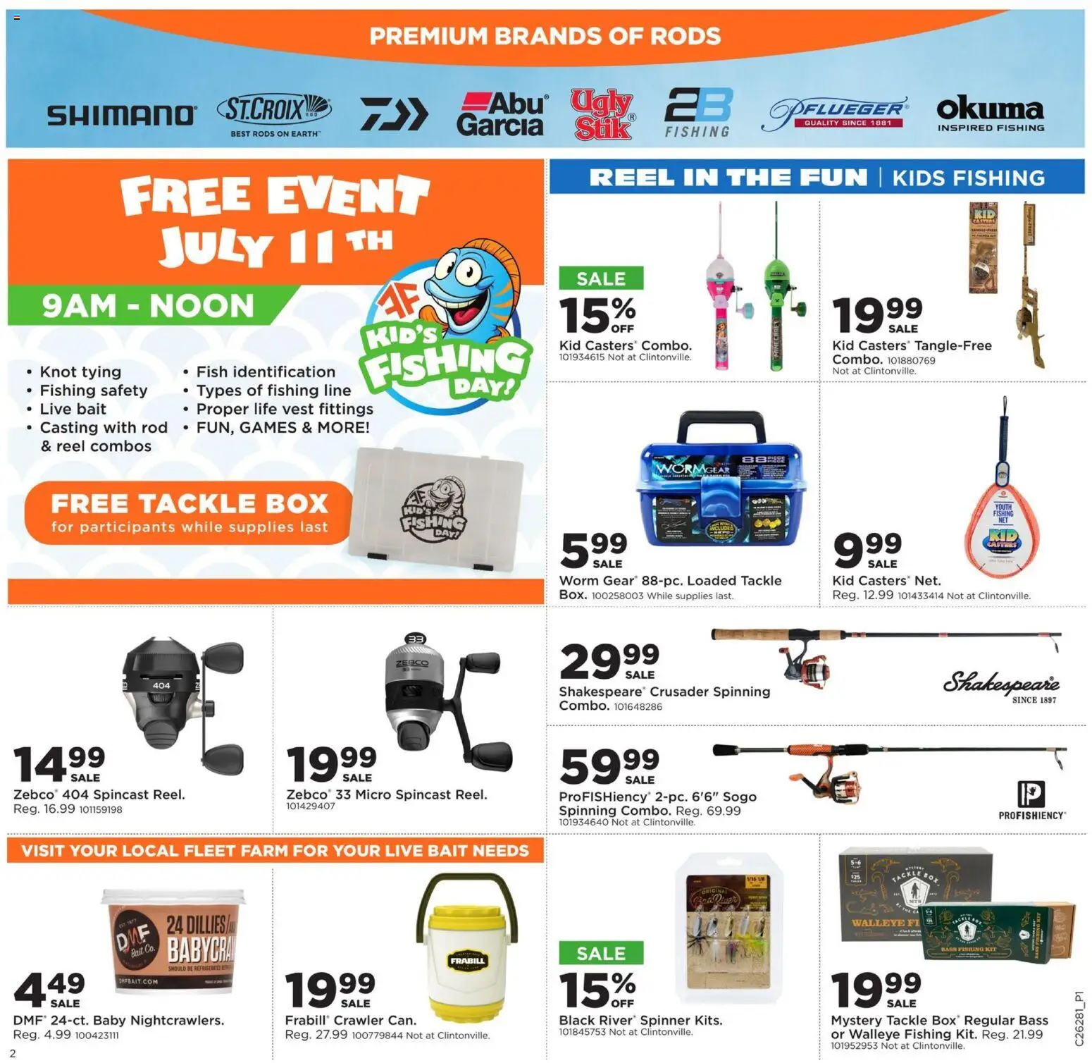 The new Mills Fleet Farm flyer is now online. See all July offers on your mobile and save! | United States