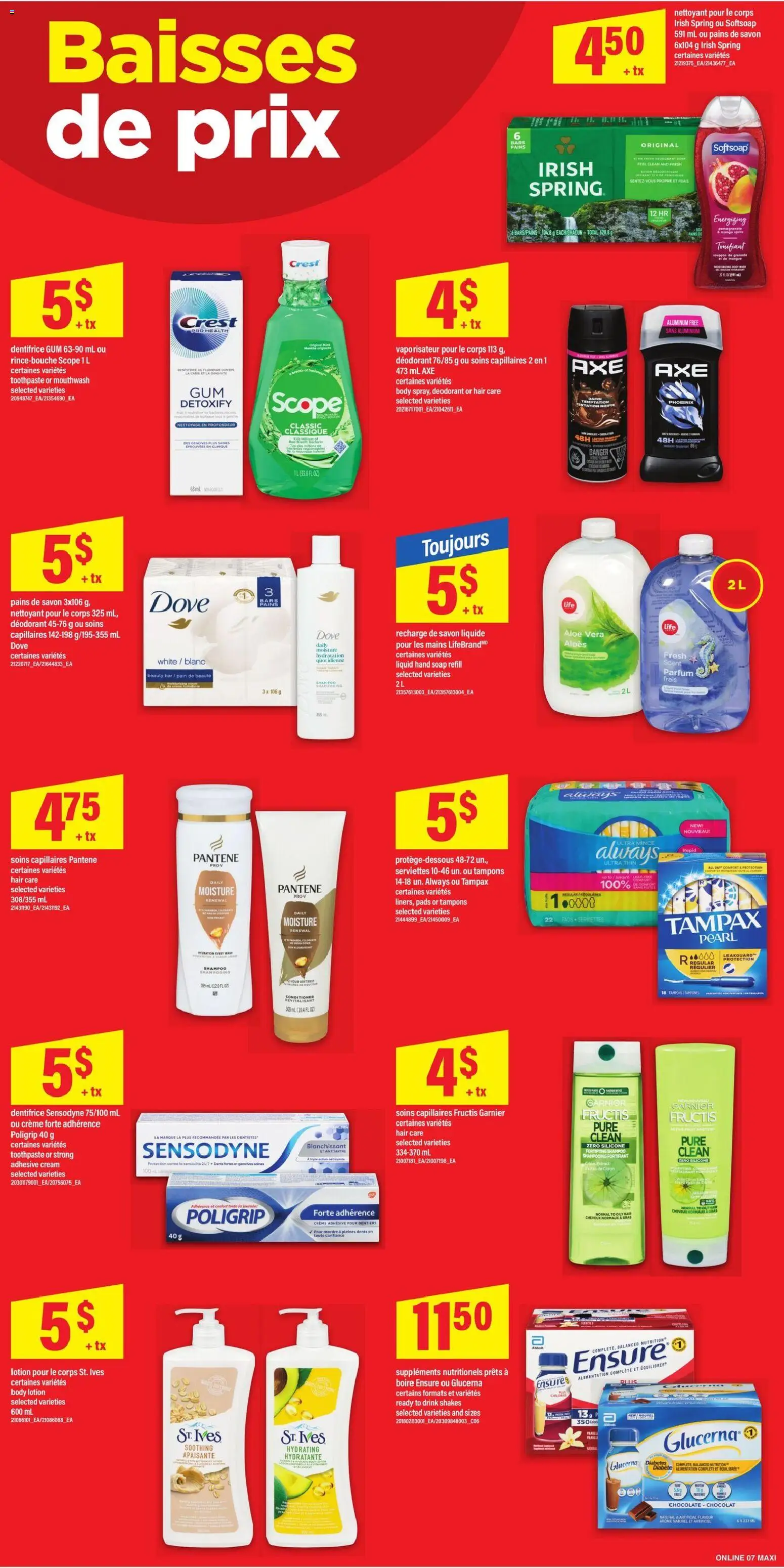 Maxi weekly flyer / circulaire Flyer in Canada