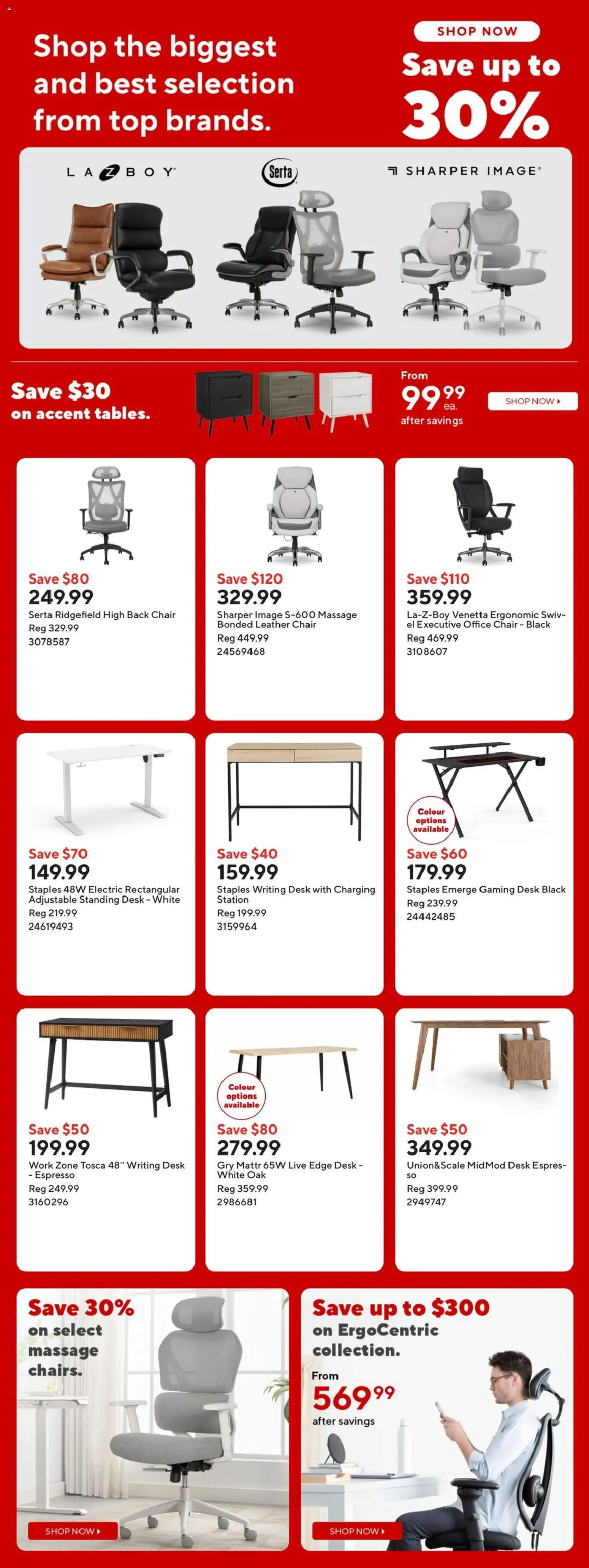 Staples weekly flyer Flyer in Canada