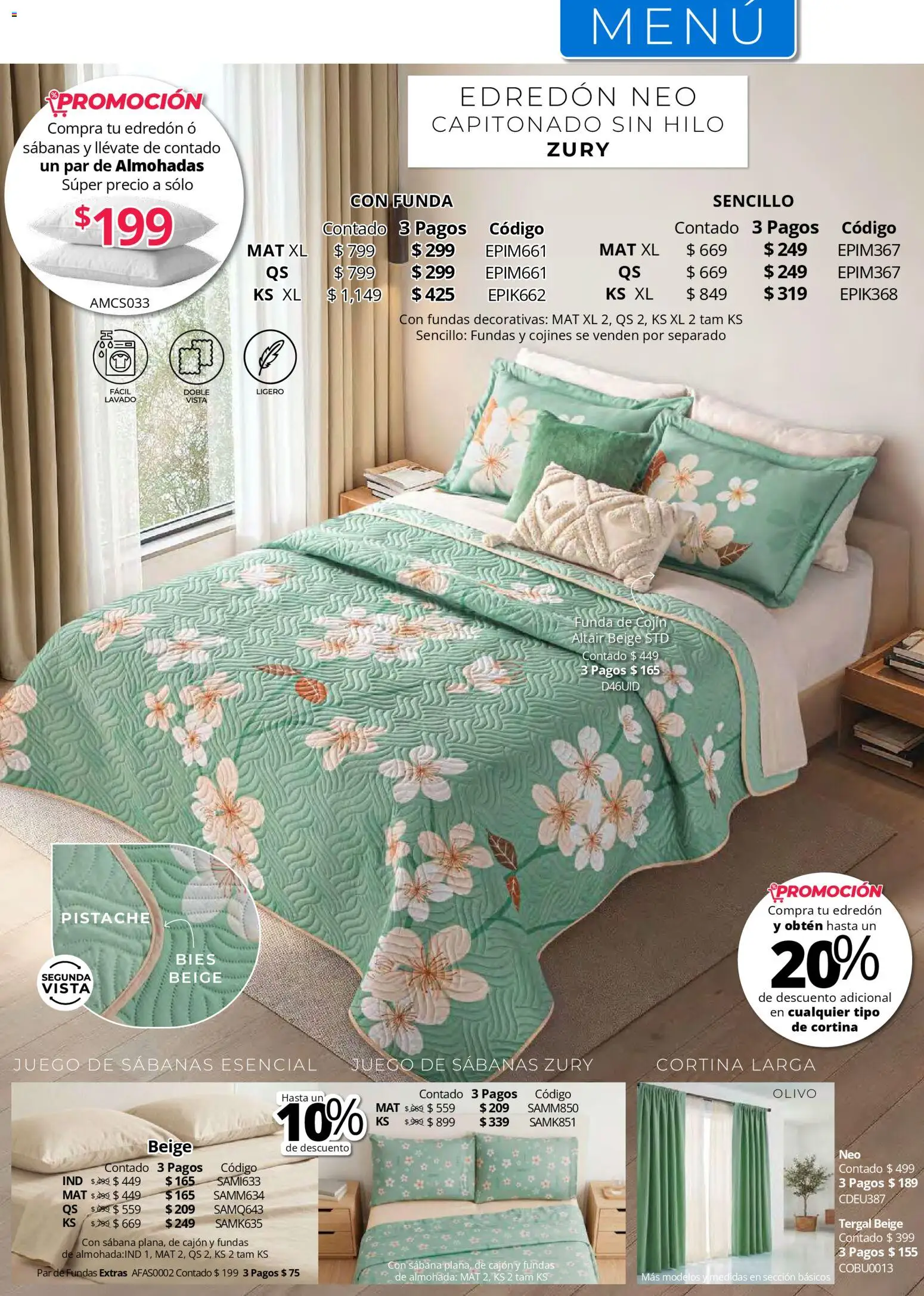 ¡El último » catálogo de Colchas Concord para Julio « está aquí! Descubre las SUPER OFERTAS. | México