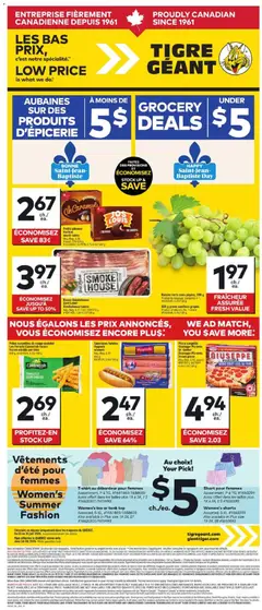 Giant-tiger Giant Tiger weekly flyer / circulaire