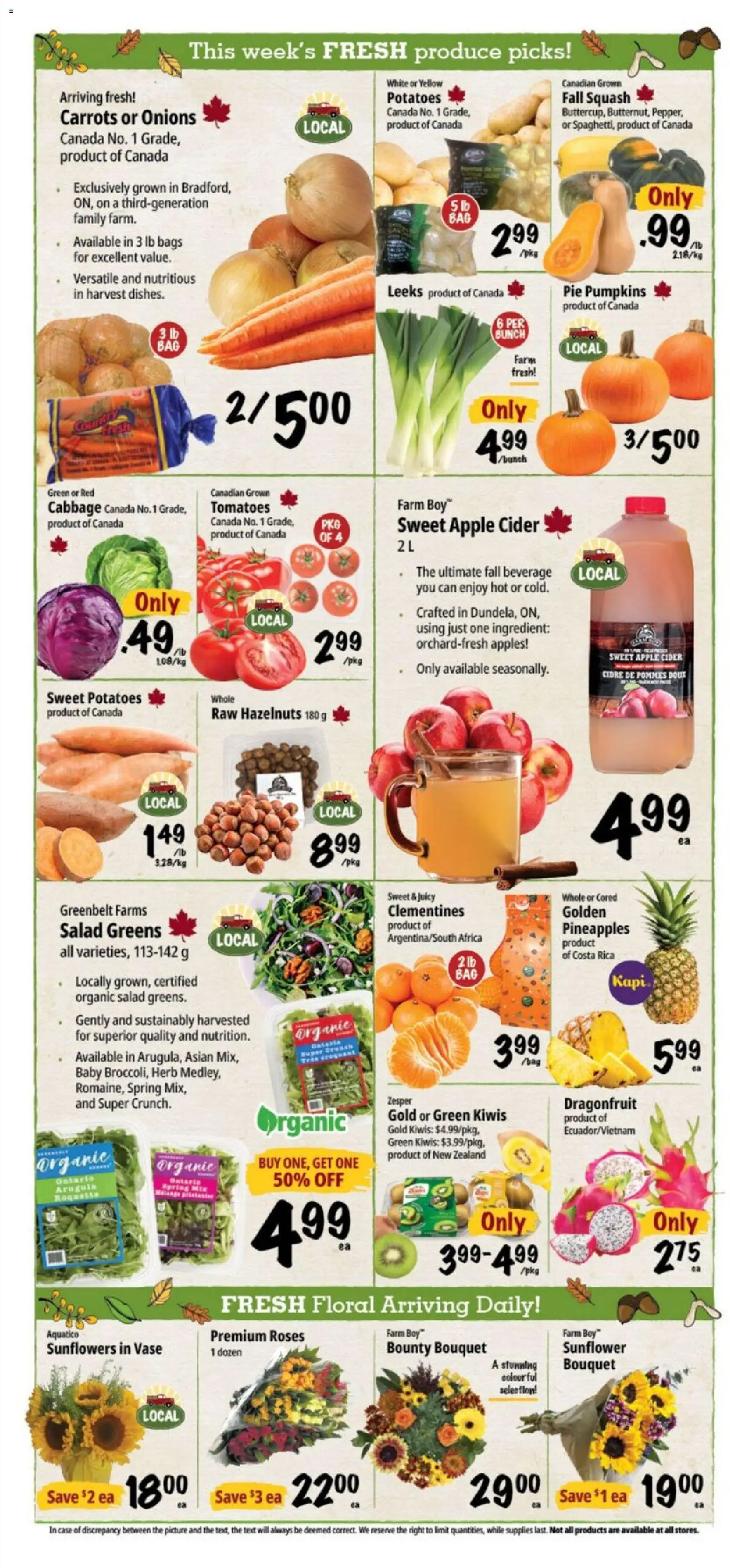 Farm Boy weekly flyer / circulaire Flyer in Canada