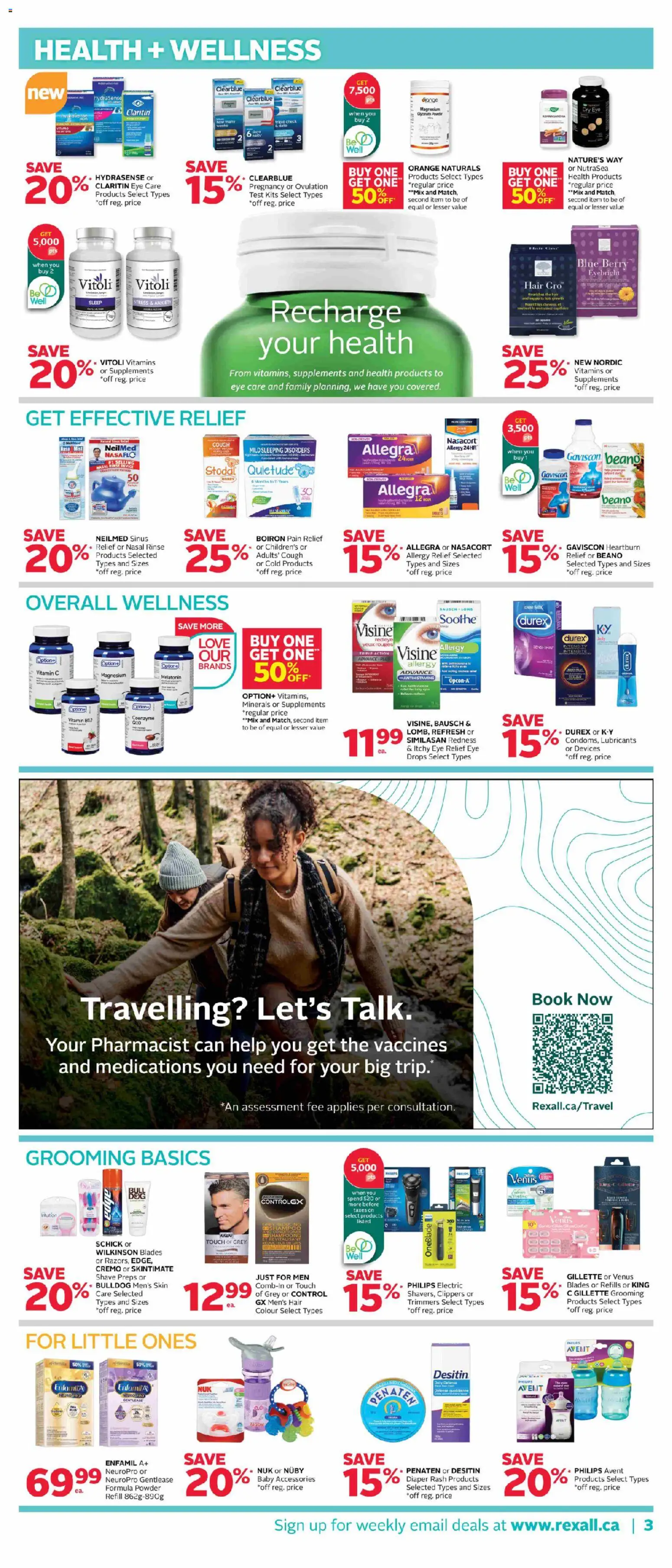 Rexall Flyer from Jul 3, 2026 - Unlock Huge Savings | Canada