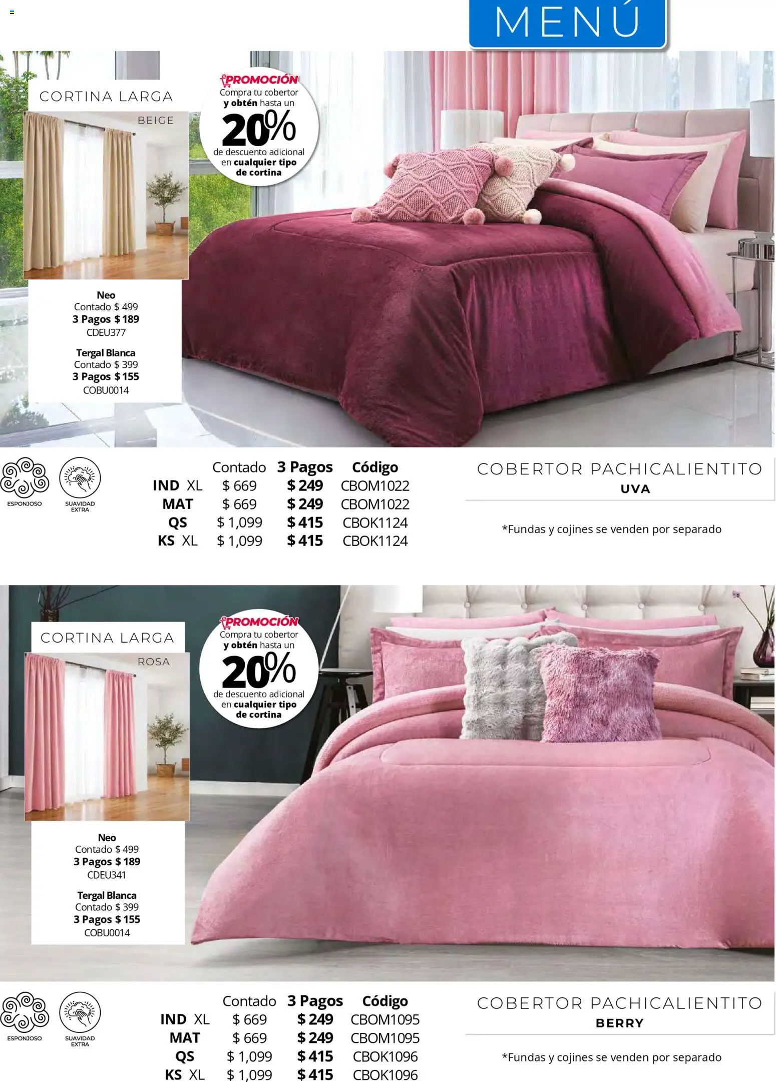 ¡El último » catálogo de Colchas Concord para Julio « está aquí! Descubre las SUPER OFERTAS. | México