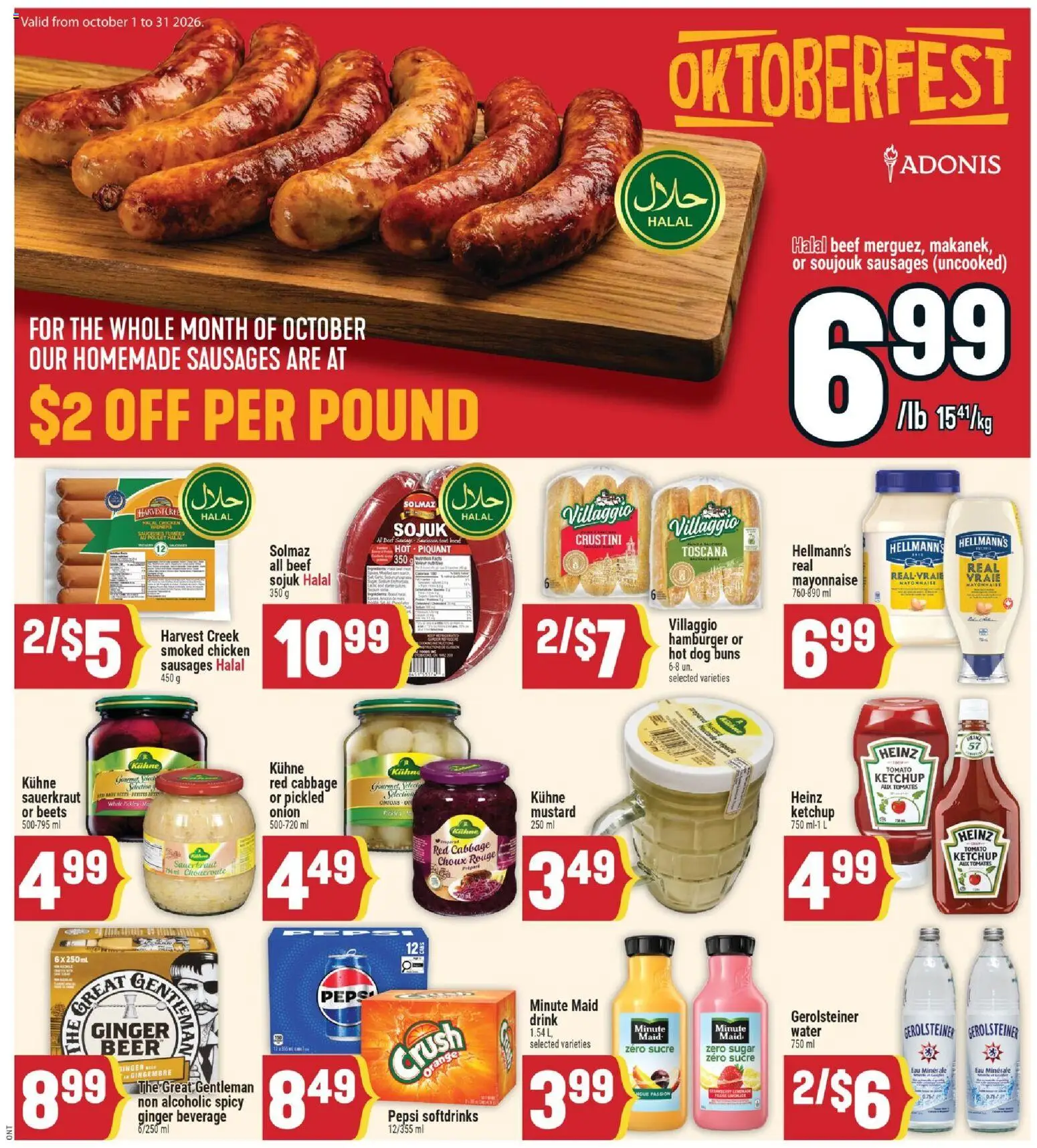 Adonis weekly flyer Flyer in Canada