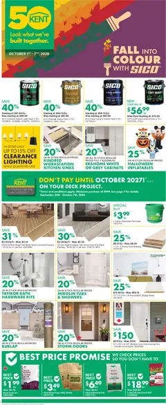 Kent Kent weekly flyer / circulaire