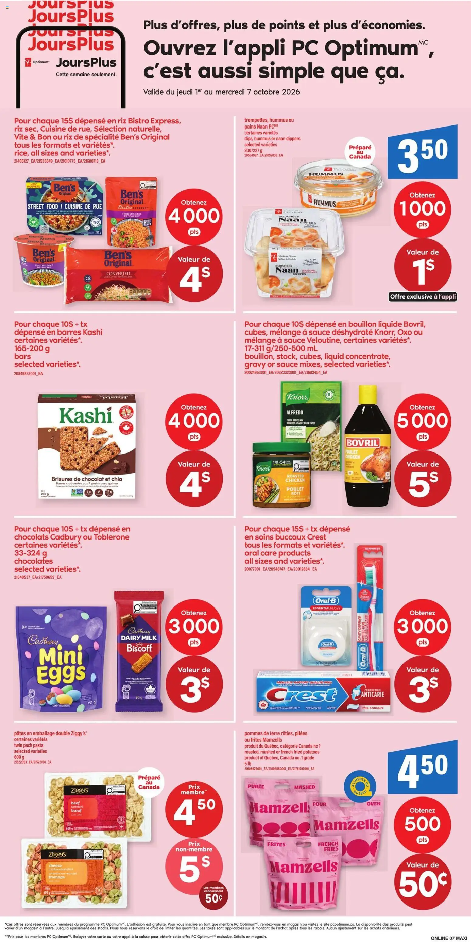 Maxi weekly flyer / circulaire Flyer in Canada