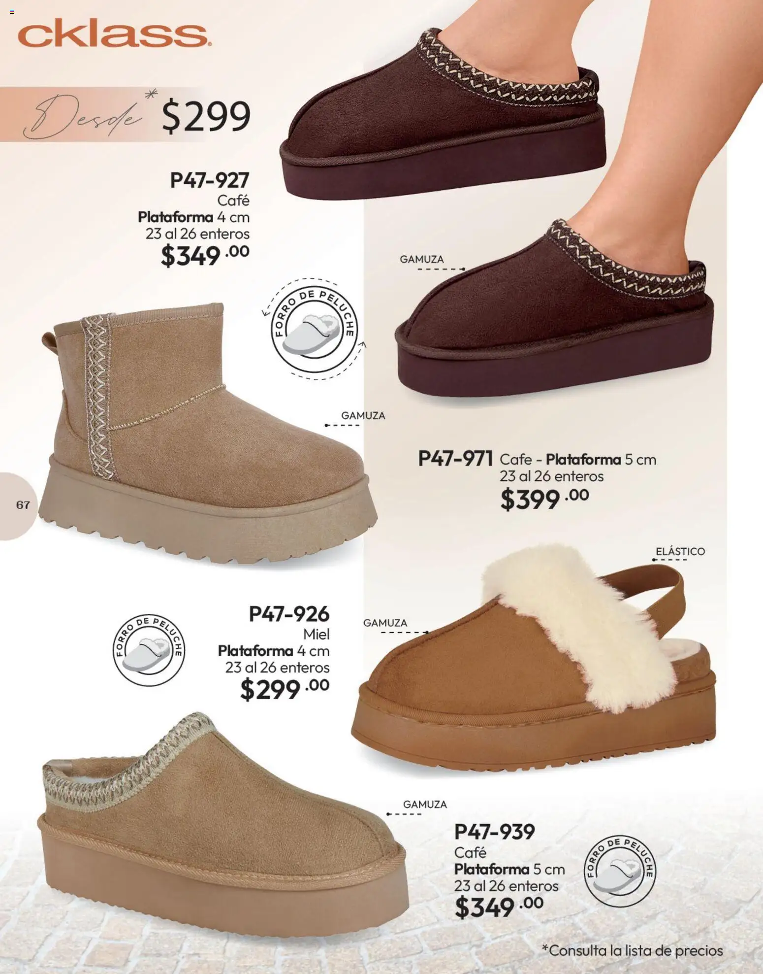 Cklass catálogo Invierno Folleto in México