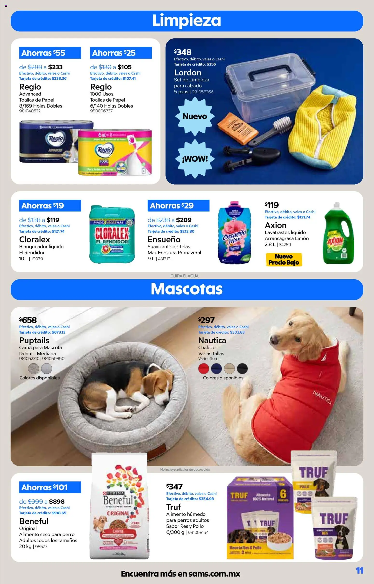 Sam`s Club catálogo Folleto in México
