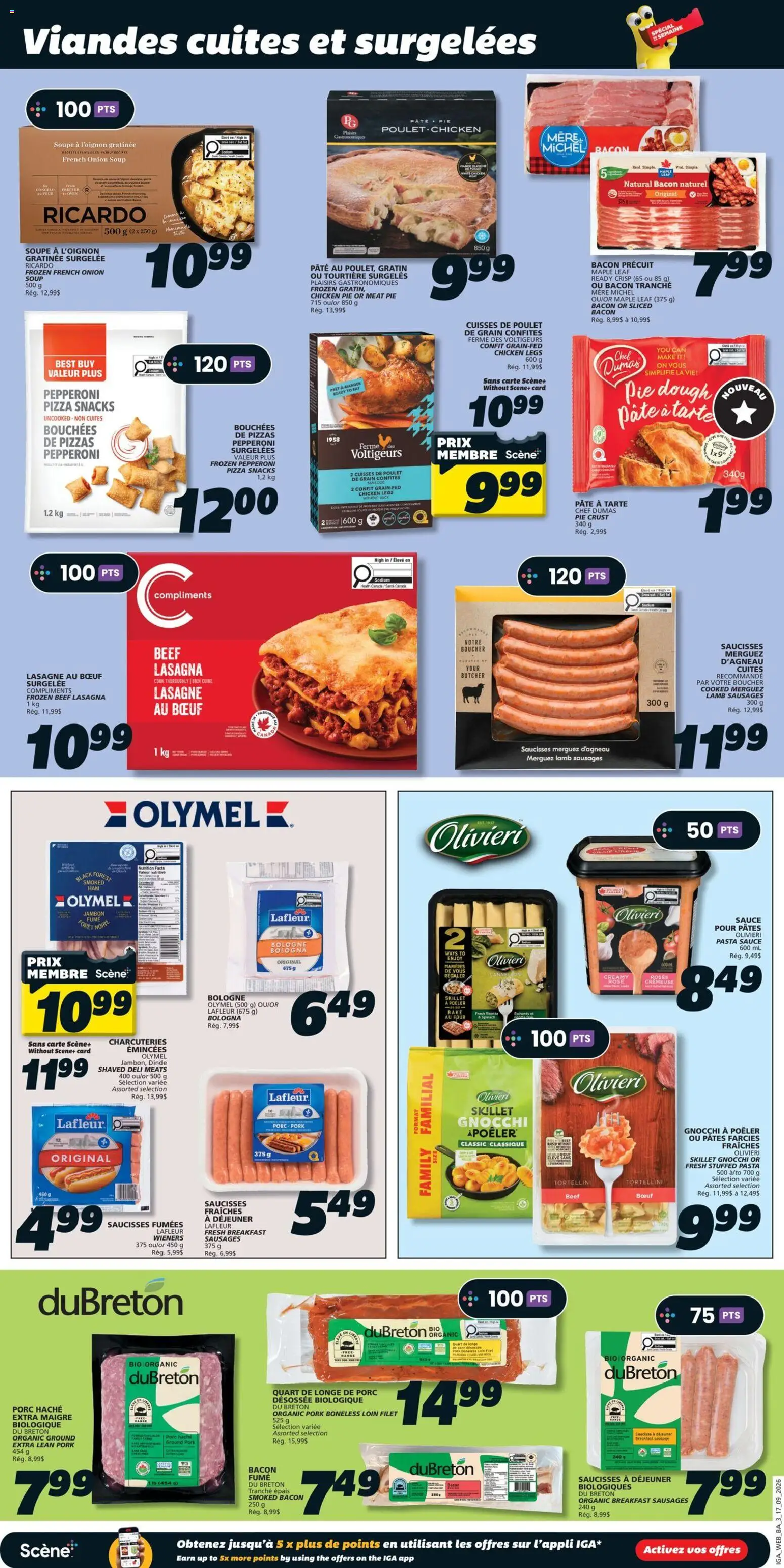 IGA weekly flyer / circulaire Flyer in Canada