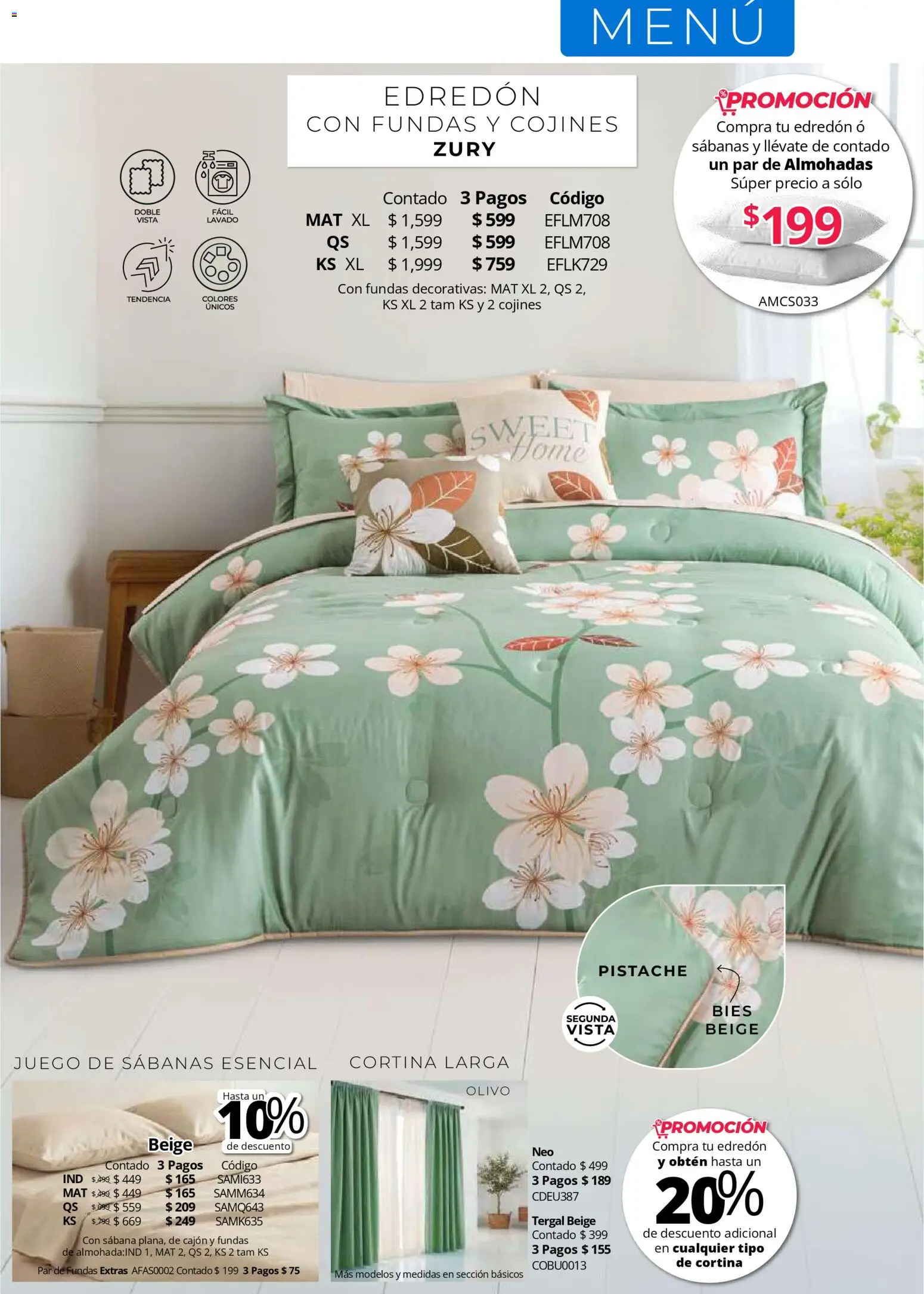 ¡El último » catálogo de Colchas Concord para Julio « está aquí! Descubre las SUPER OFERTAS. | México