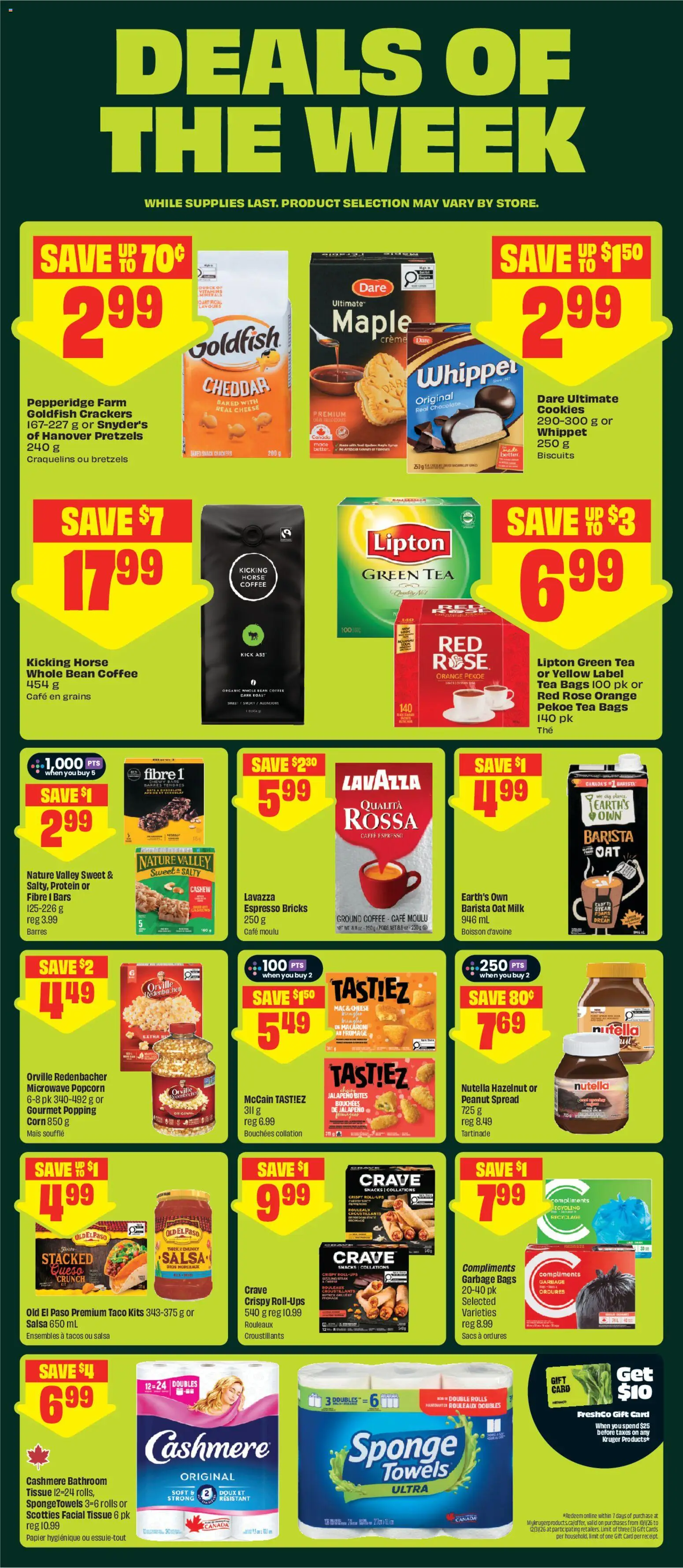 FreshCo weekly flyer / circulaire Flyer in Canada