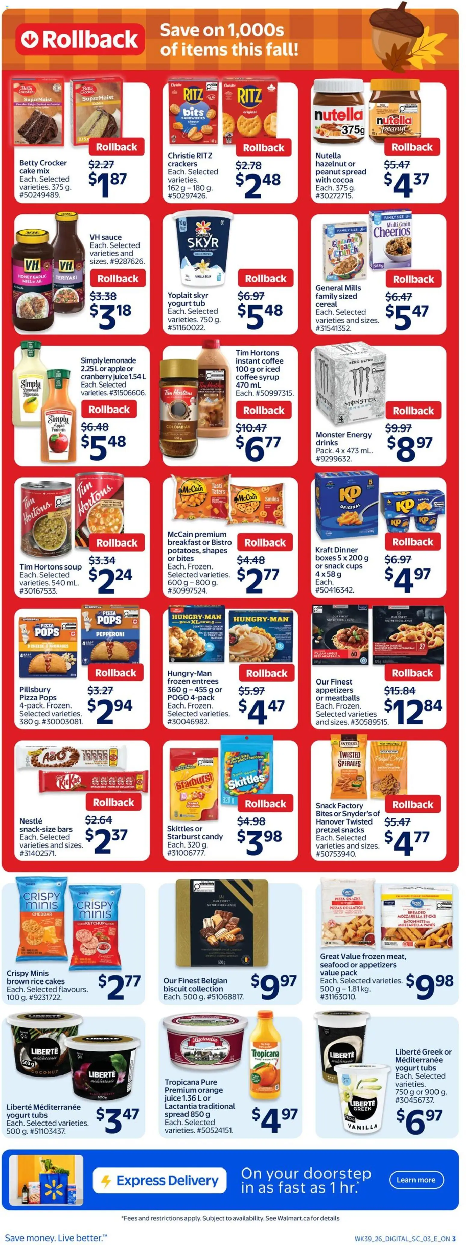 Walmart weekly flyer Flyer in Canada