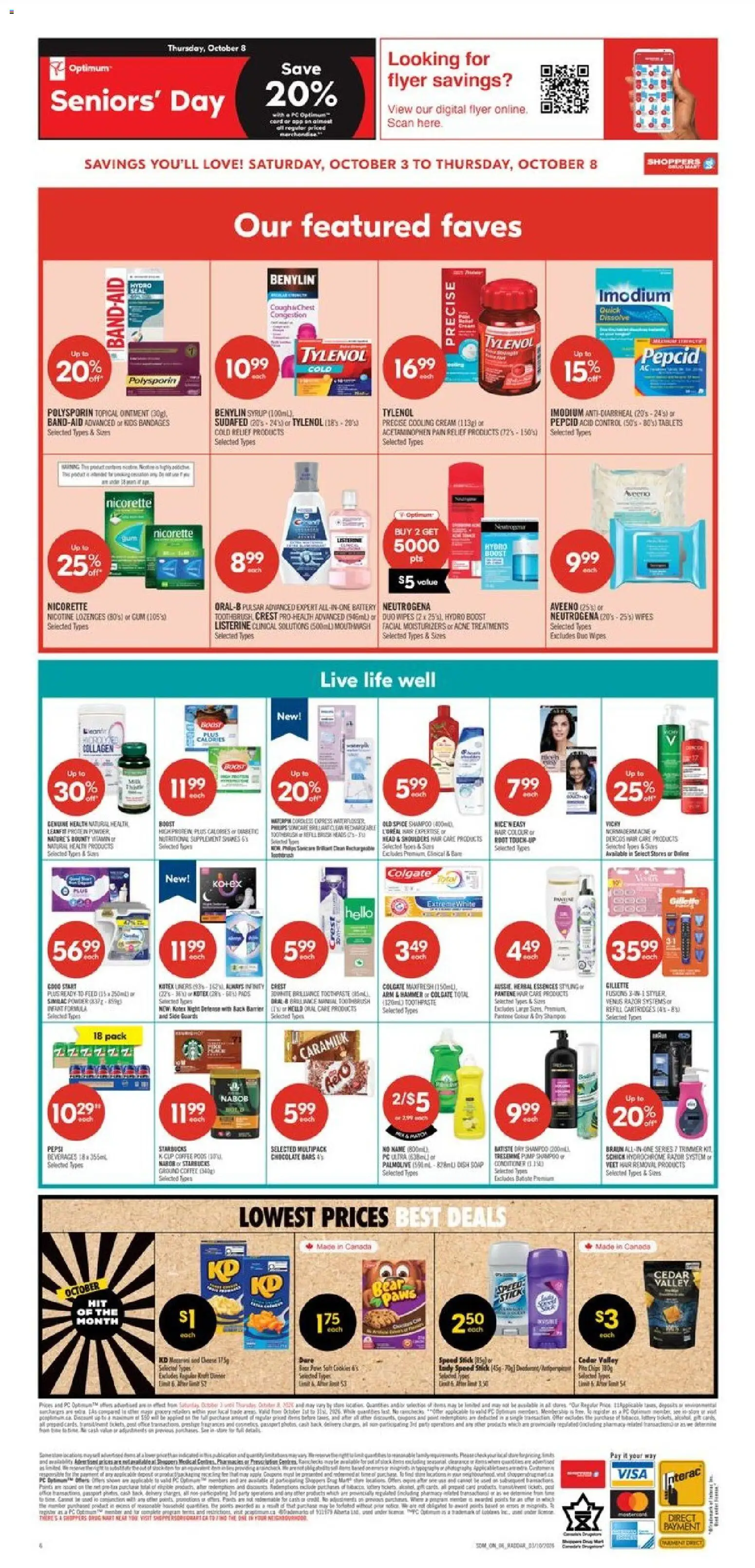 Shoppers weekly flyer / circulaire Flyer in Canada