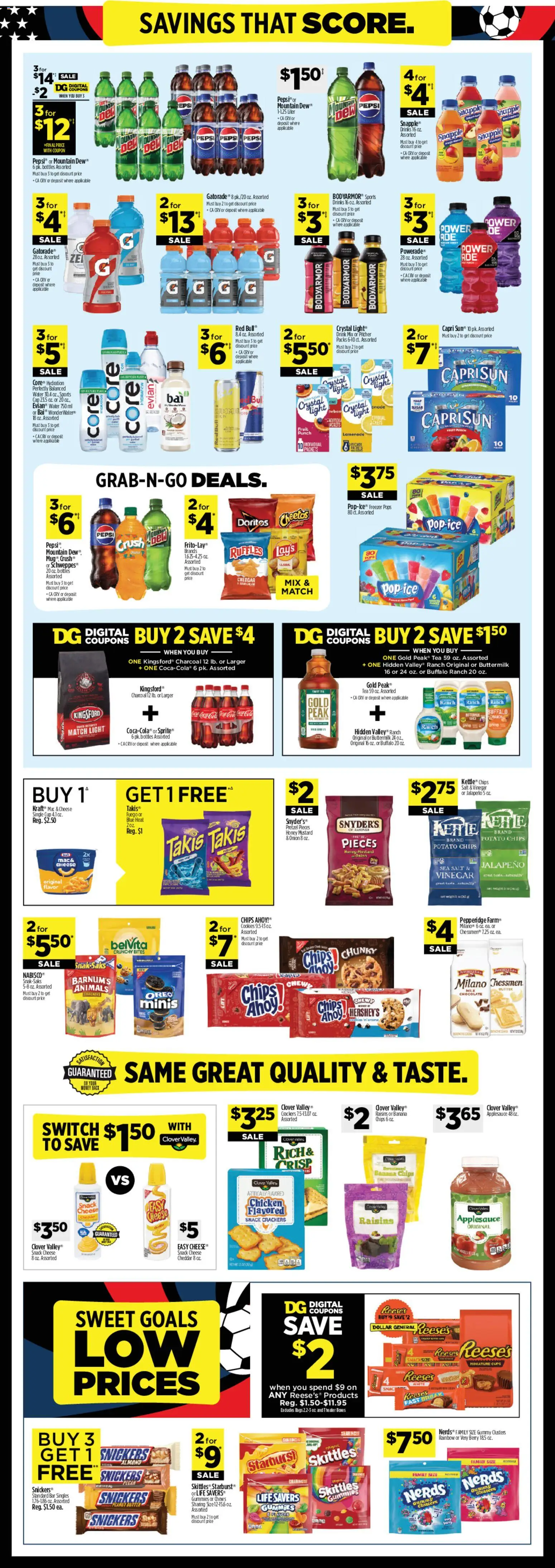 The new Dollar General flyer is now online. See all July offers on your mobile and save! | United States