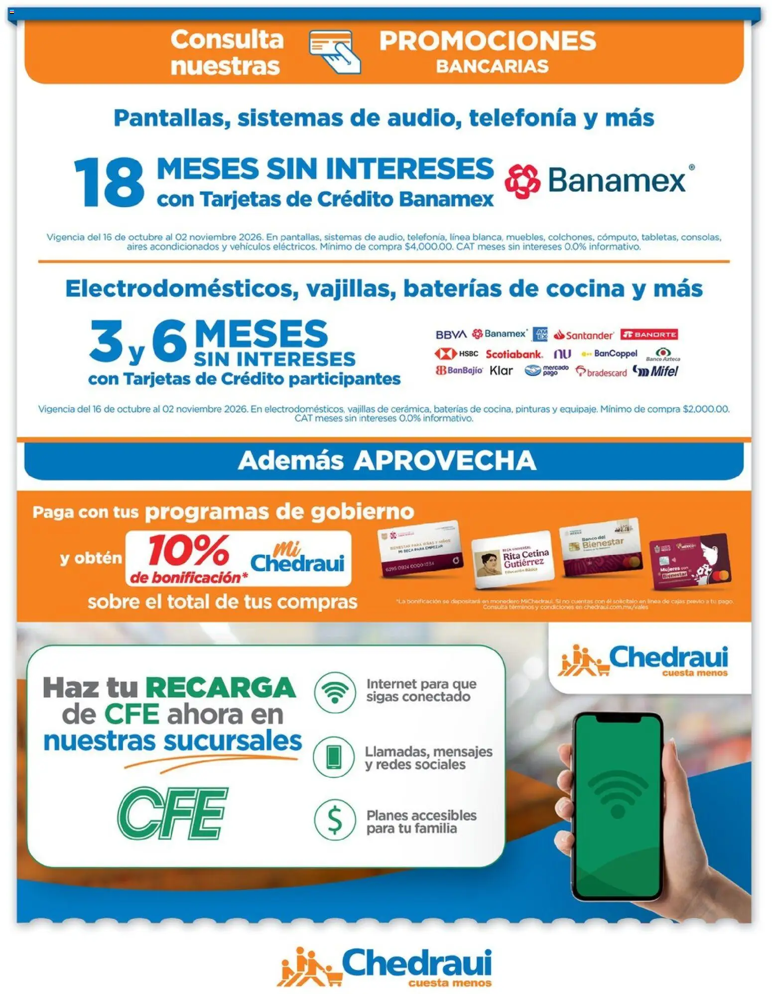 Chedraui folleto Folleto in México