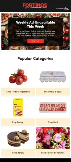 Fortinos Fortinos weekly flyer / circulaire
