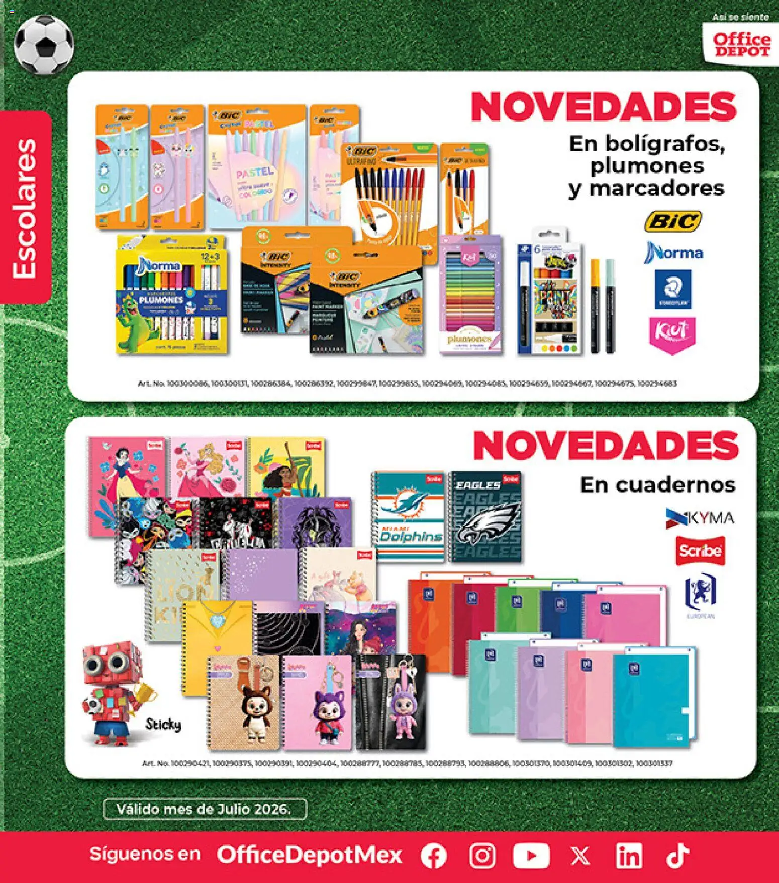 ¡El último » catálogo de Office Depot para Julio « está aquí! Descubre las SUPER OFERTAS. | México