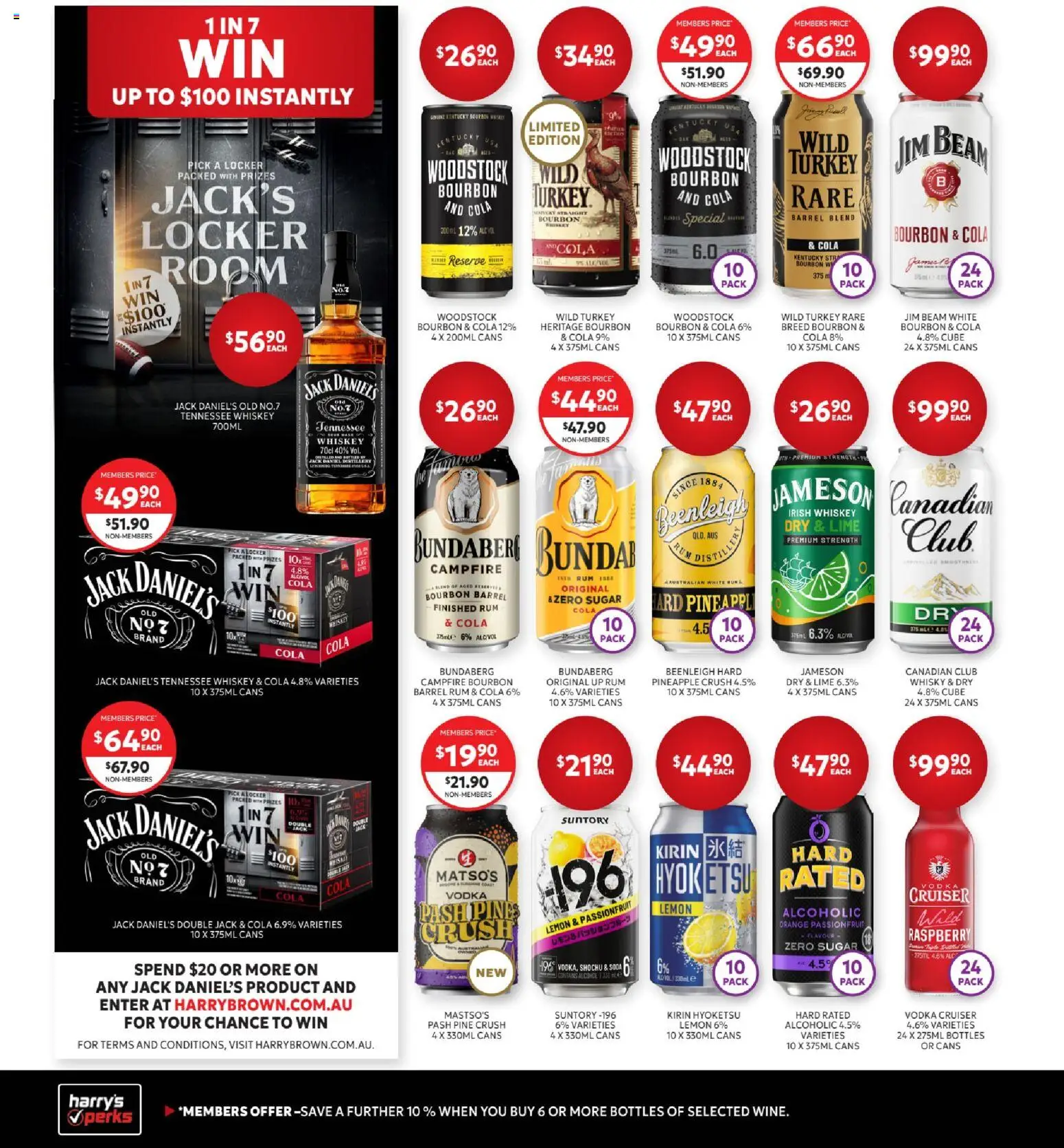 Harry Brown catalogue Catalogue in Australia
