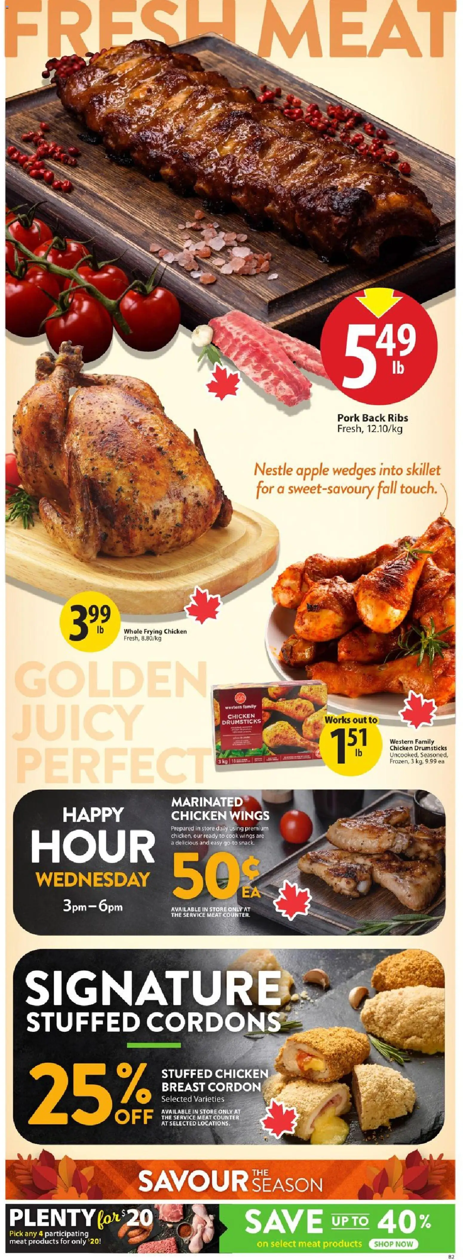 Save on foods weekly flyer / circulaire Flyer in Canada