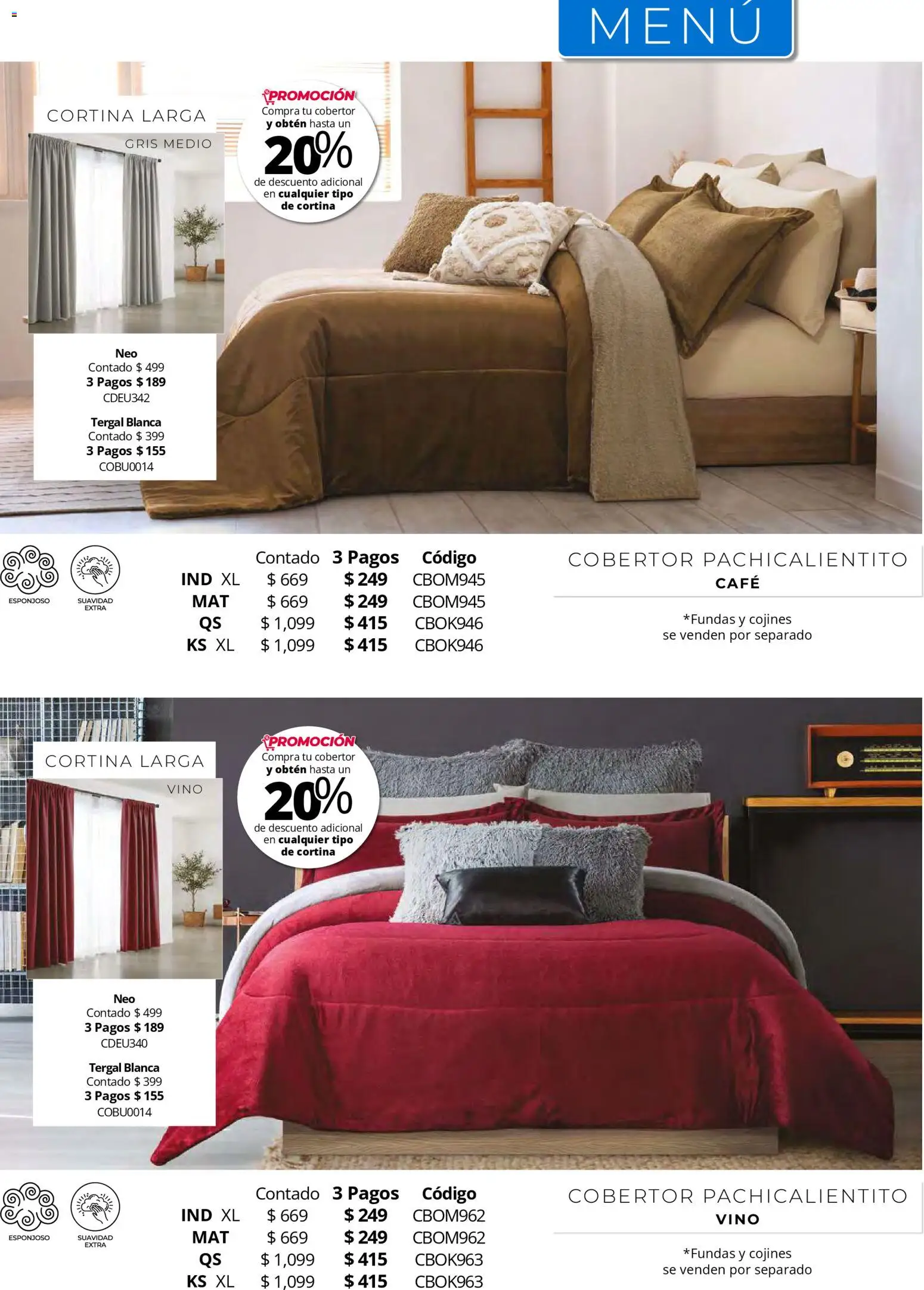 ¡El último » catálogo de Colchas Concord para Julio « está aquí! Descubre las SUPER OFERTAS. | México