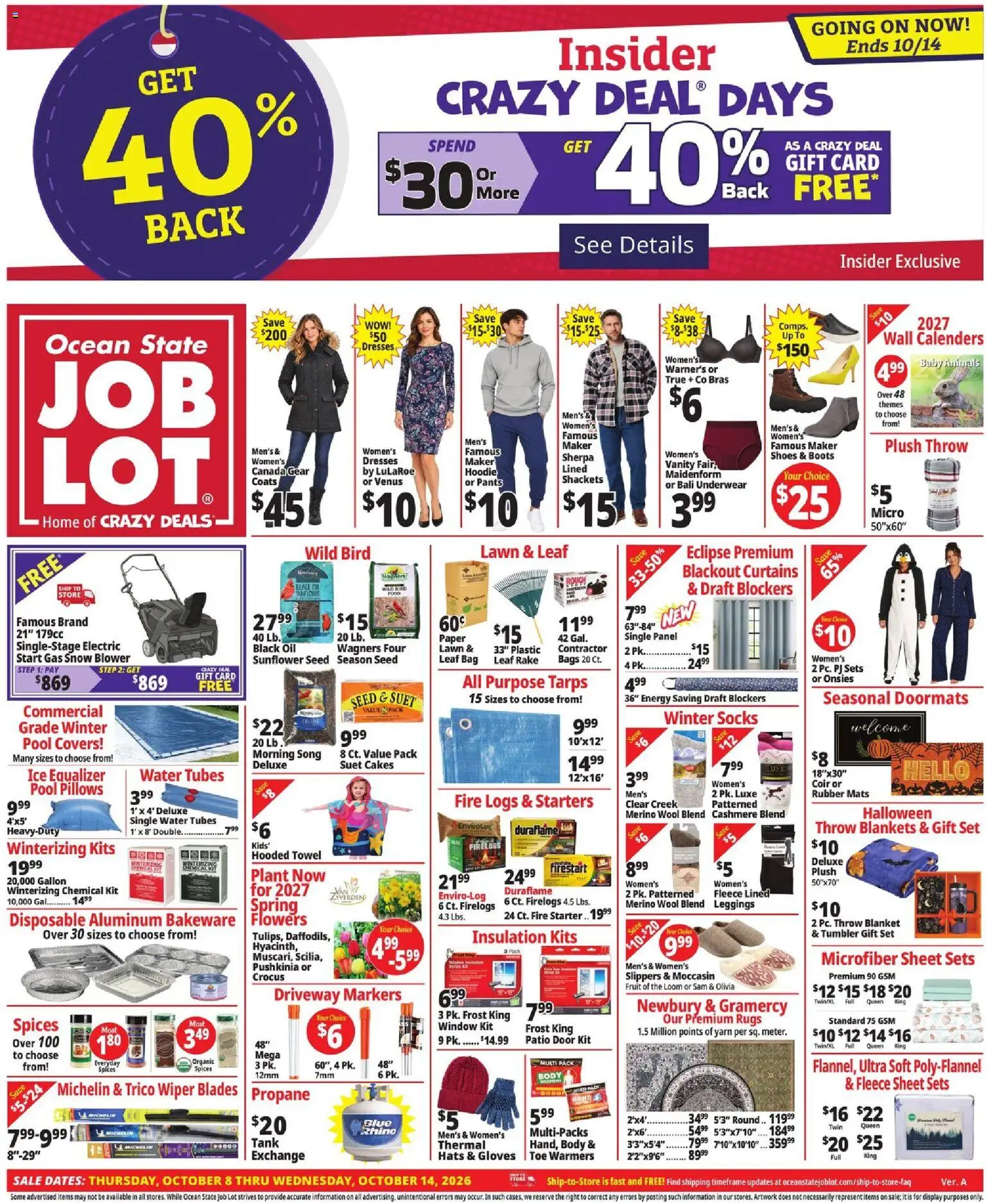 Ocean State Job Lot Weekly Ad Weekly Ad in United States