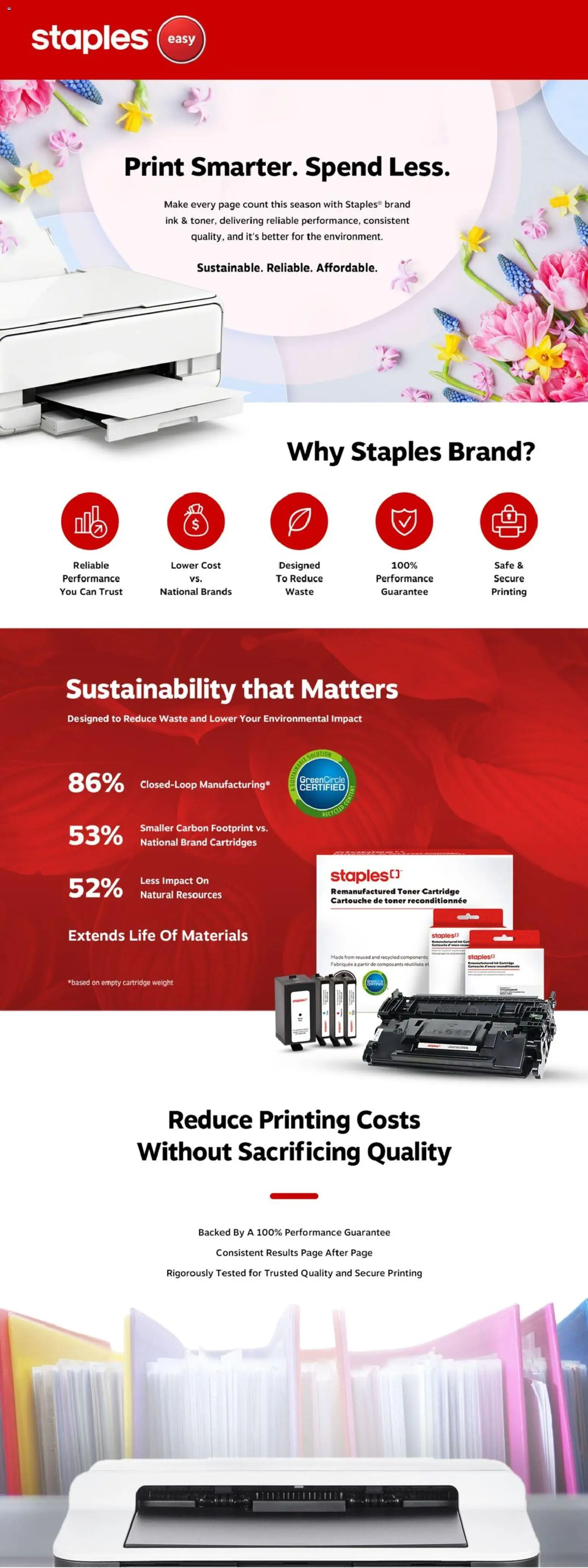 Staples Flyer from Jul 3, 2026 - Unlock Huge Savings | Canada