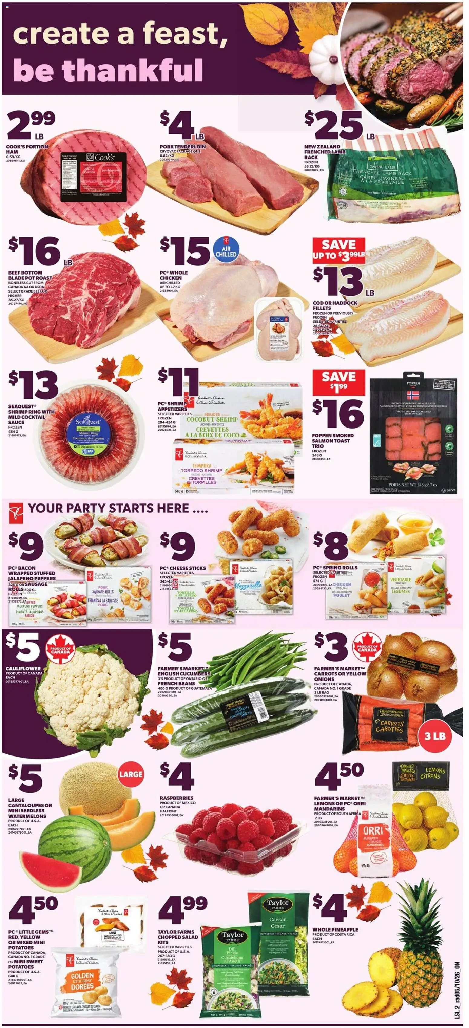 Loblaws weekly flyer / circulaire Flyer in Canada
