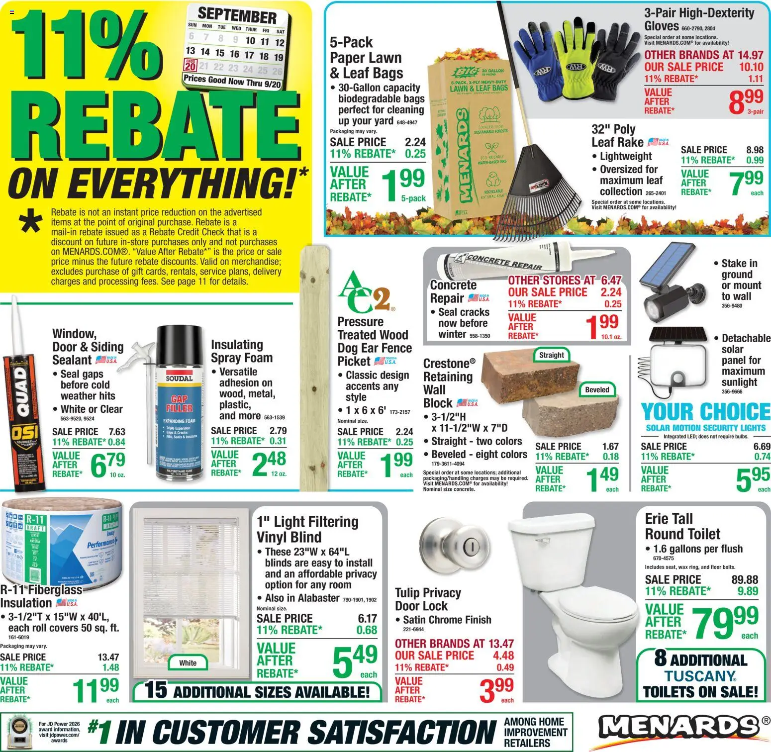 Menards Weekly Ad Weekly Ad in United States