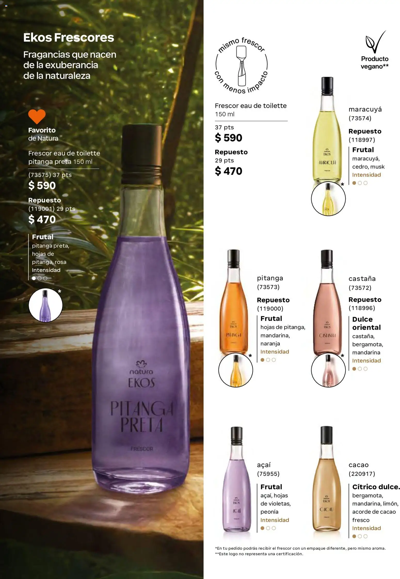 Natura campaña 17 2026 Folleto in México