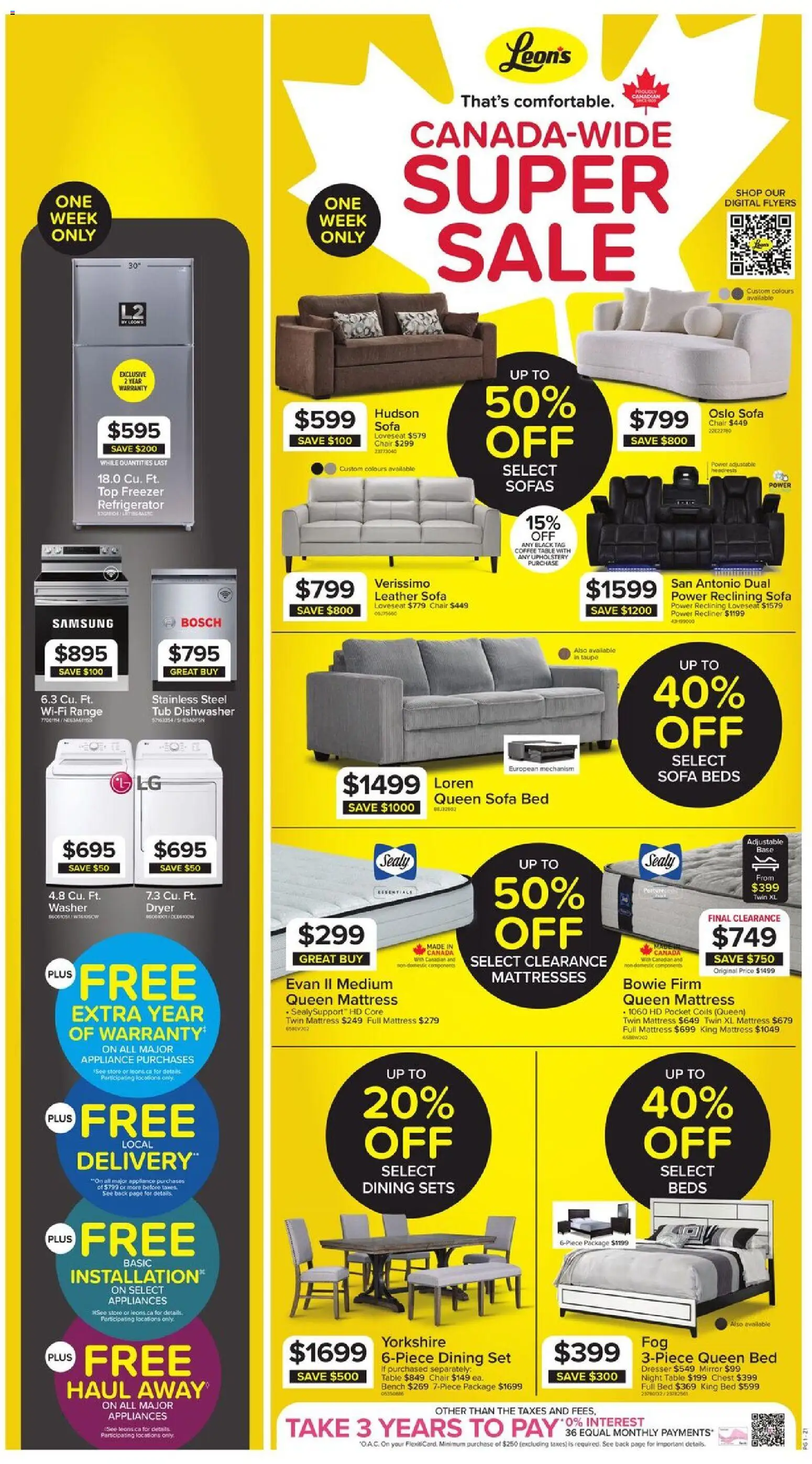 Leon's Flyer from Jul 9, 2026 - Unlock Huge Savings | Canada
