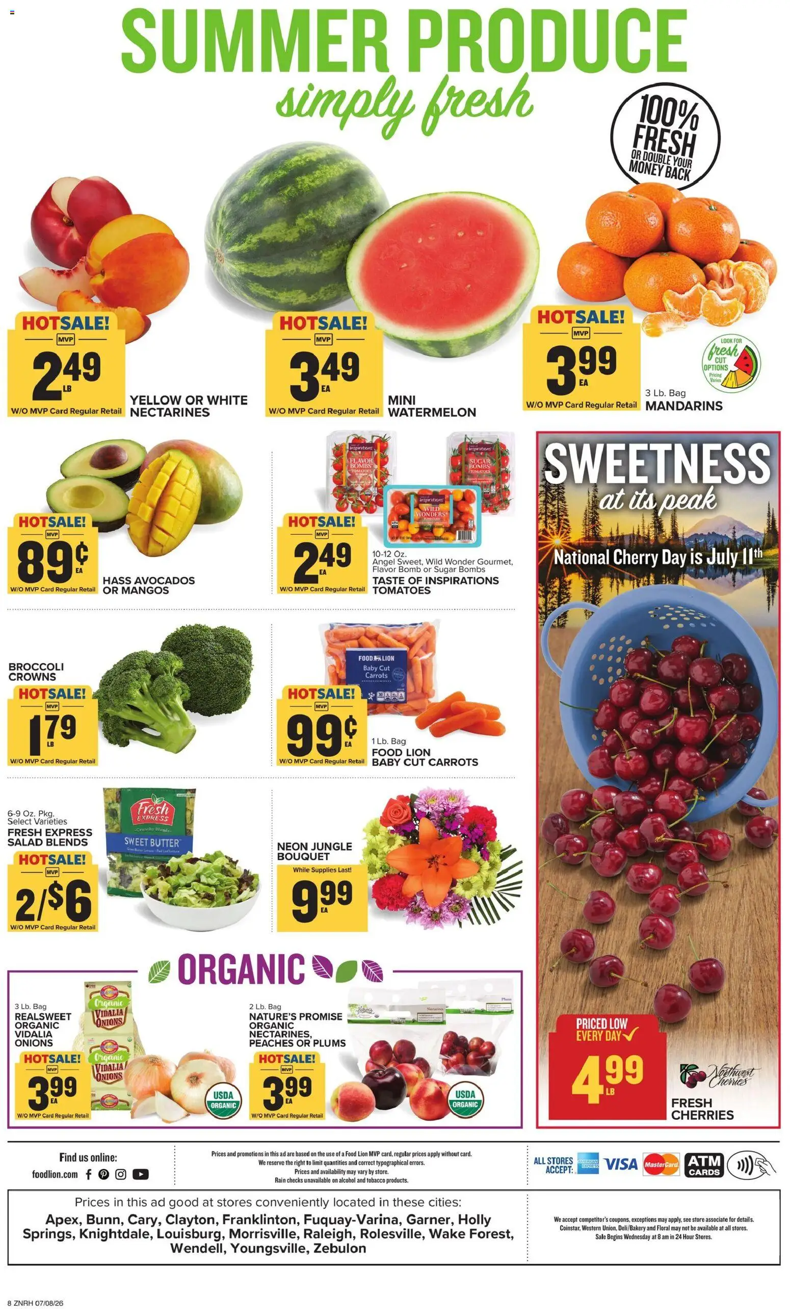 The new Food Lion flyer is now online. See all July offers on your mobile and save! | United States