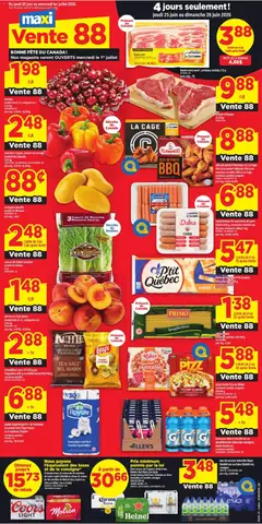 Maxi Maxi weekly flyer / circulaire