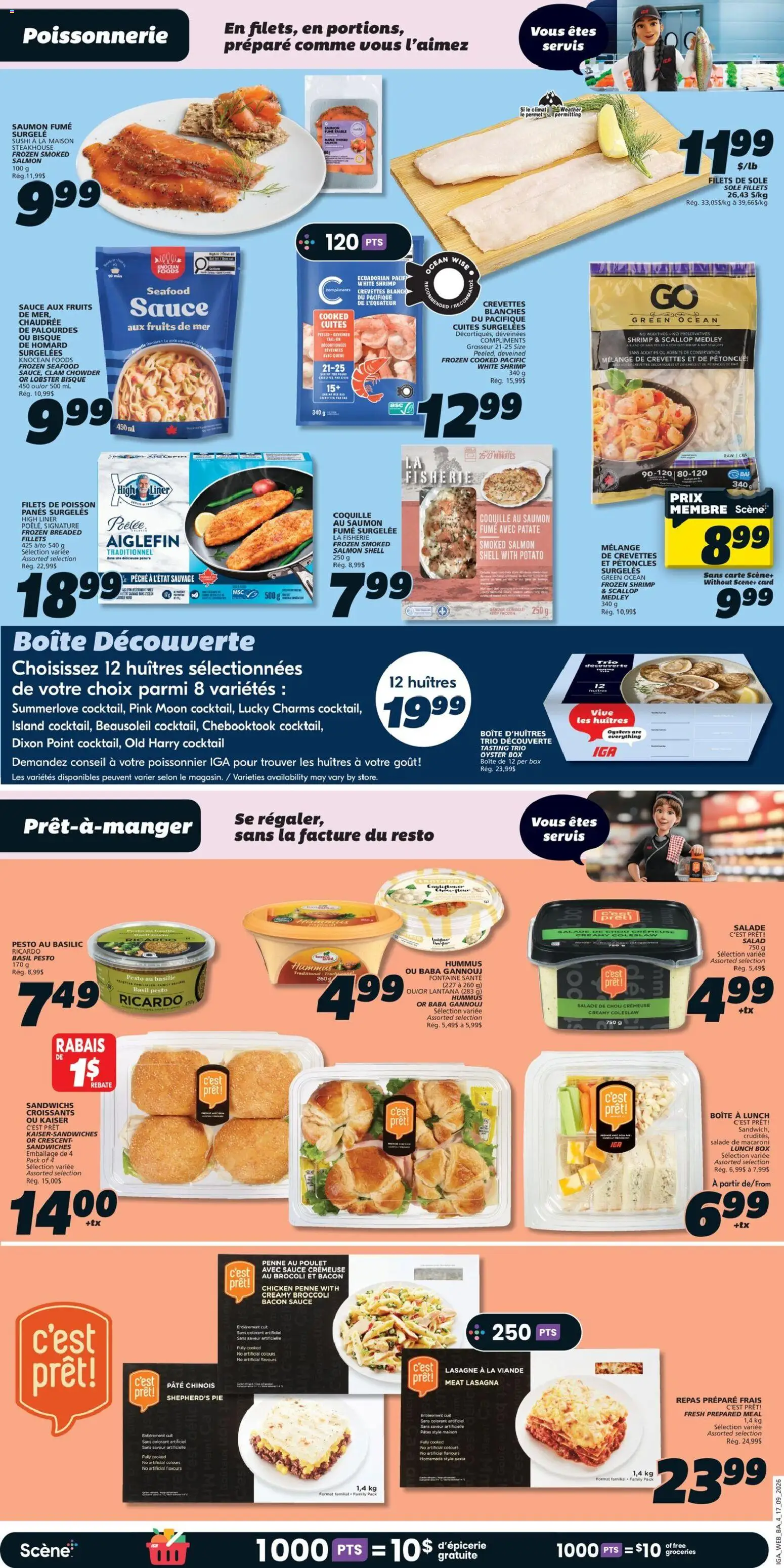 IGA weekly flyer / circulaire Flyer in Canada