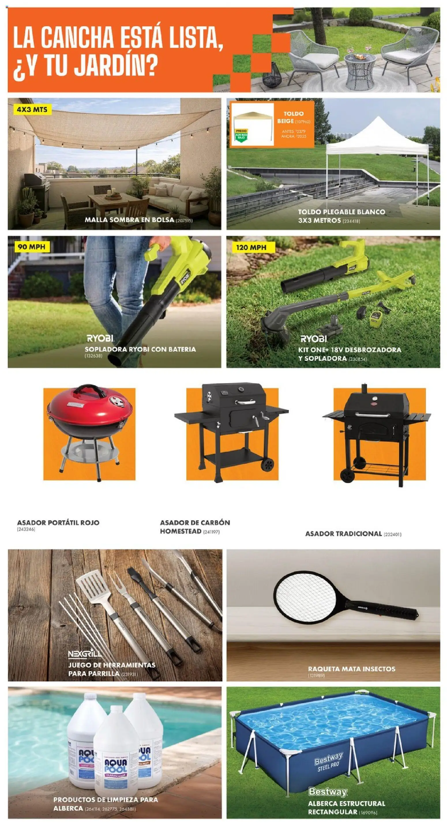 ¡El último » catálogo de Home Depot para Julio « está aquí! Descubre las SUPER OFERTAS. | México