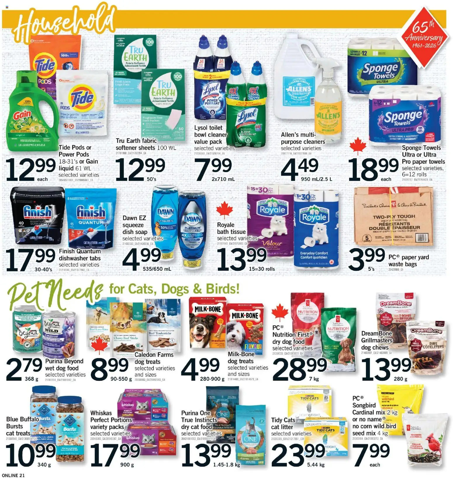 Fortinos weekly flyer / circulaire Flyer in Canada