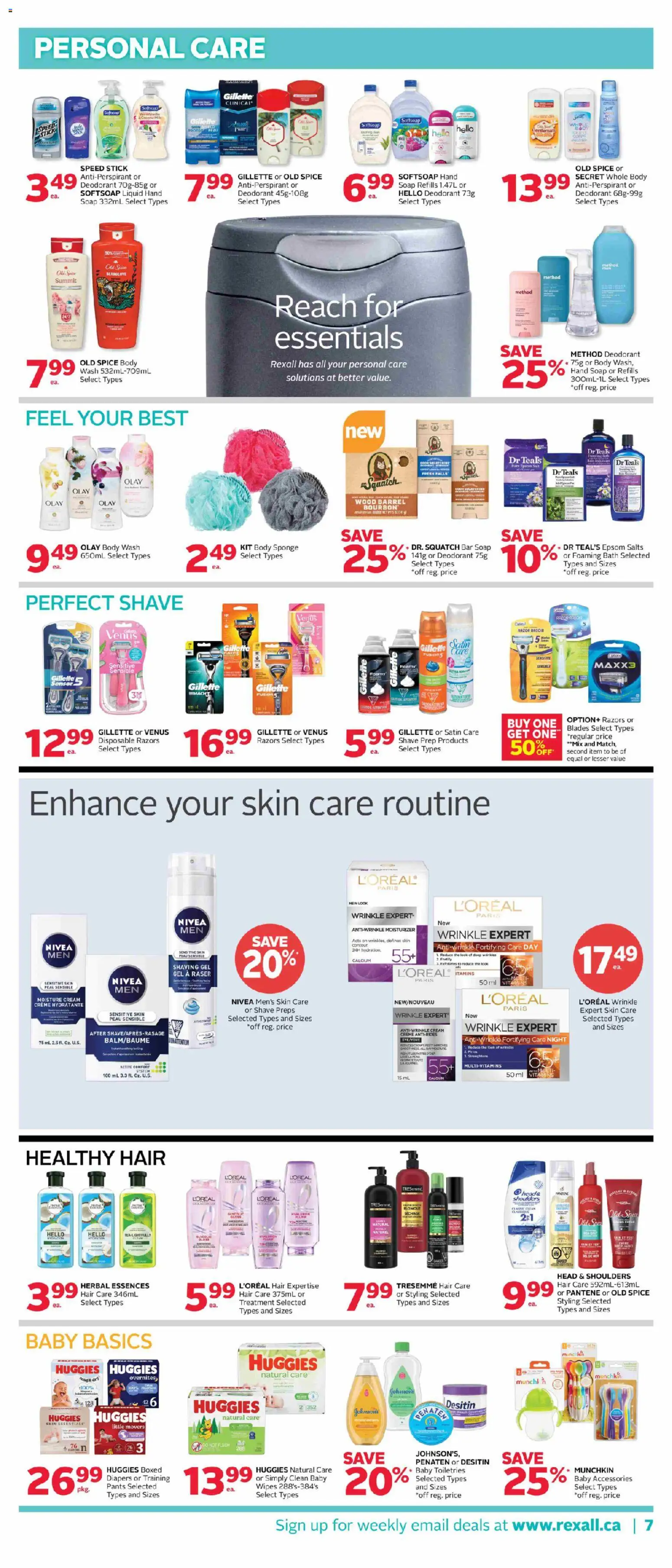 Rexall weekly flyer / circulaire Flyer in Canada