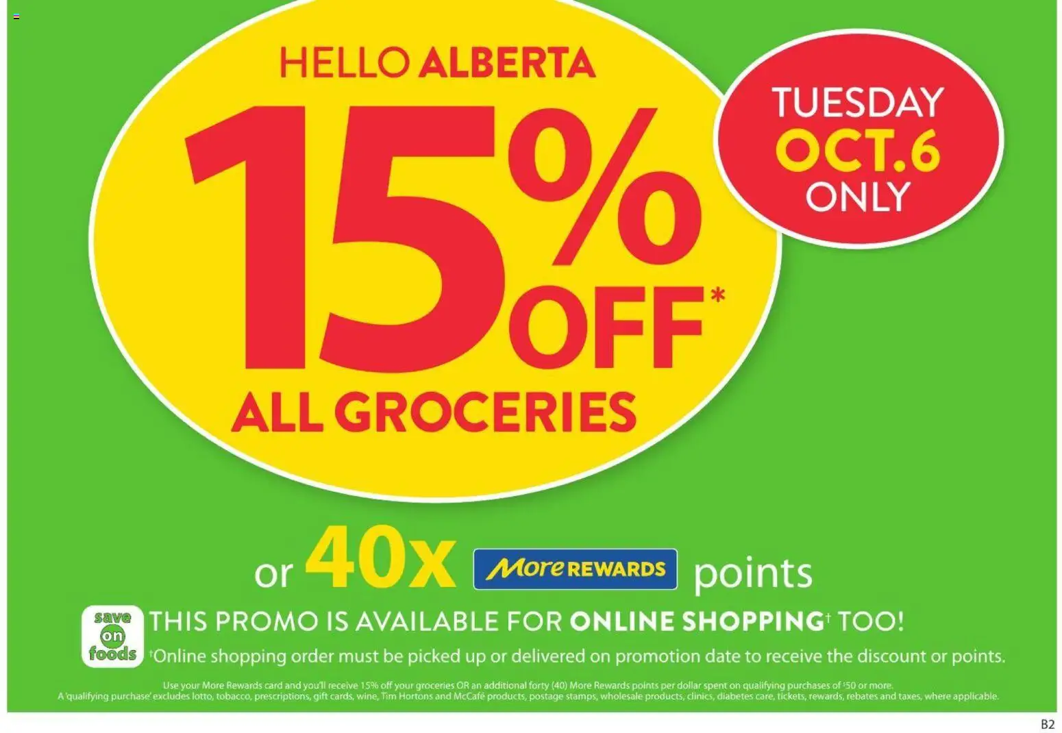 Save on foods weekly flyer / circulaire Flyer in Canada
